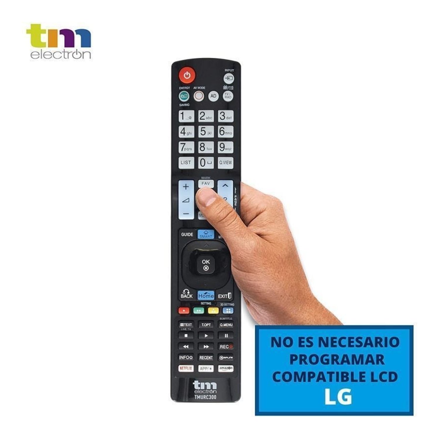 TM Electron · Mando Universal para TV LG · Compatible LG