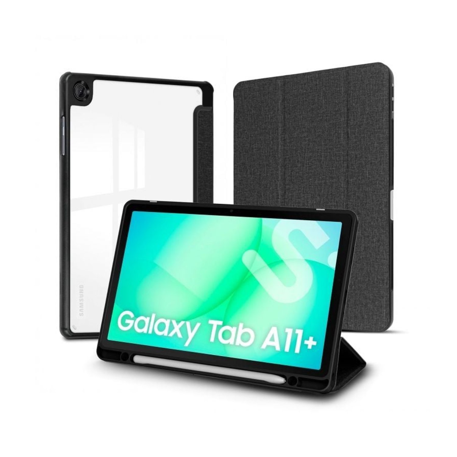 Subblim Clear Shock Case · Samsung Galaxy A11+ · Funda Protectora · Negra