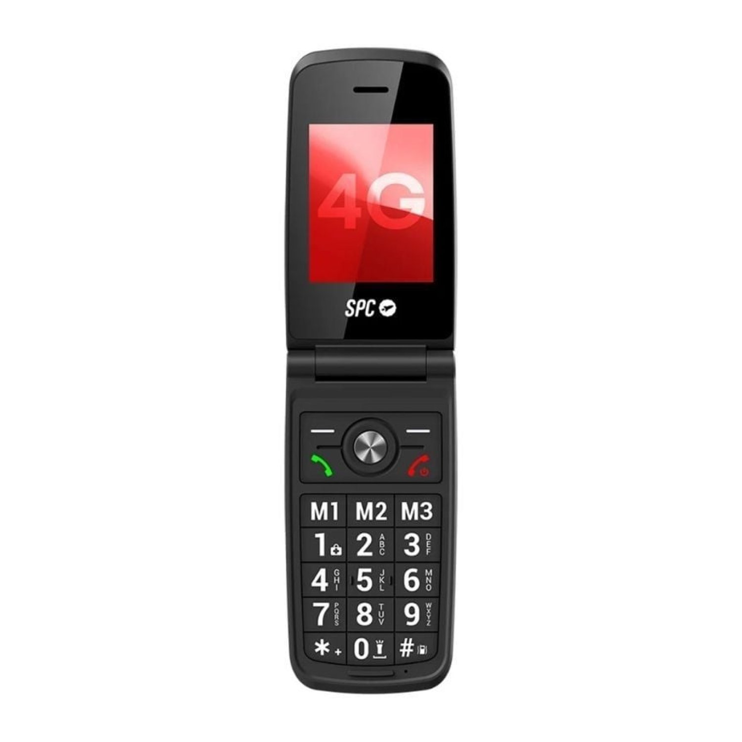 SPC Titan 2 · Móvil Personas Mayores · 4G · Rojo