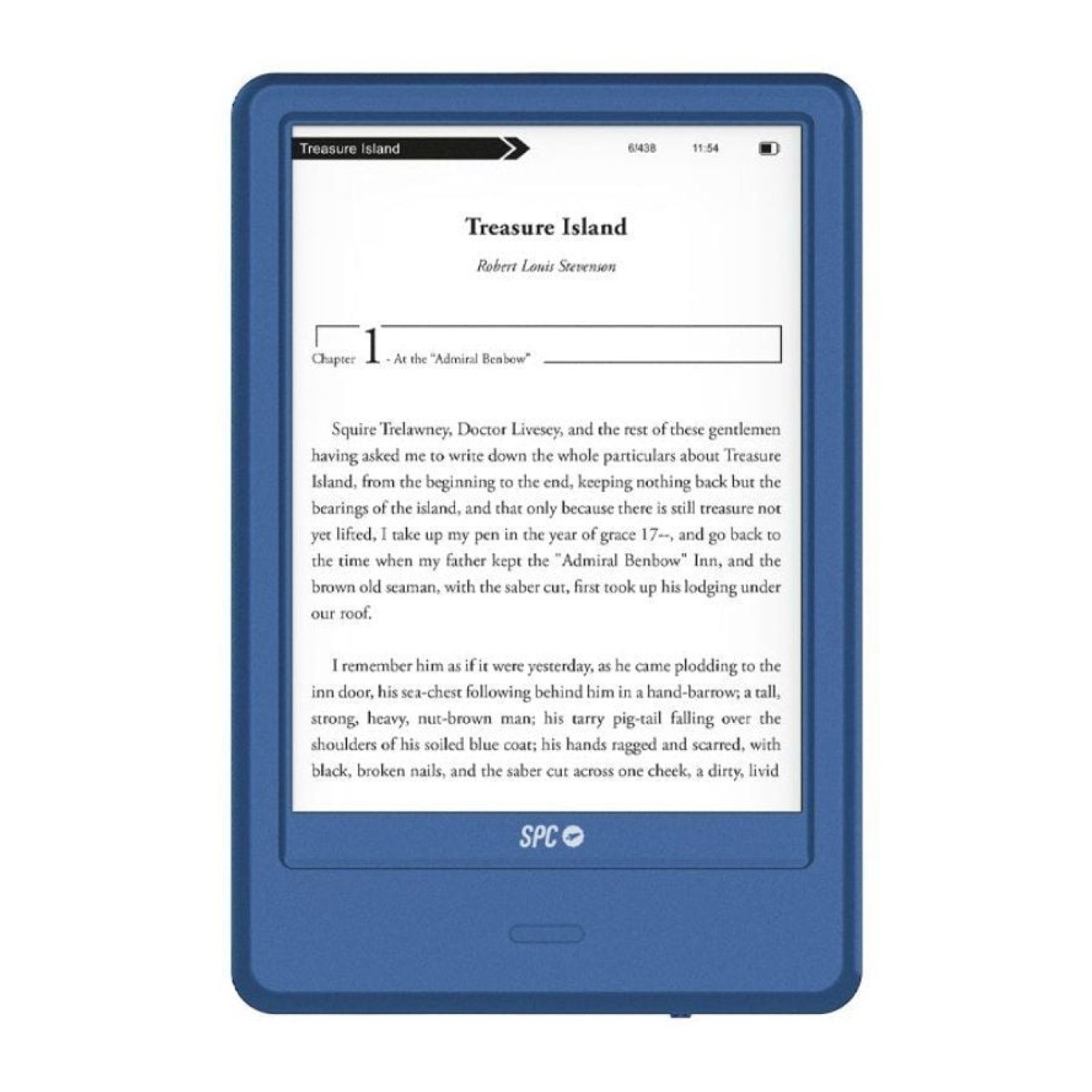 SPC Dickens Light 2 Pro · 6" · Tinta Electrónica · Azul