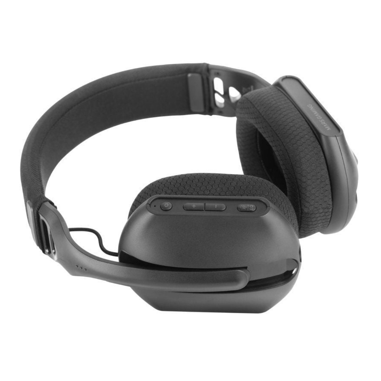 Mars Gaming MHWPRO · Auriculares Gaming Inalámbricos · Micrófono Integrado · Bluetooth · Jack 3.5 · Negros