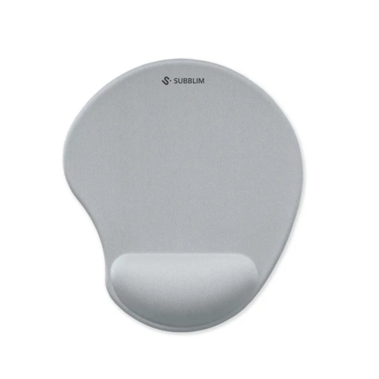 Subblim Ergo NeoGel · Alfombrilla Ergonómica · Reposamuñecas Gel · Plateada
