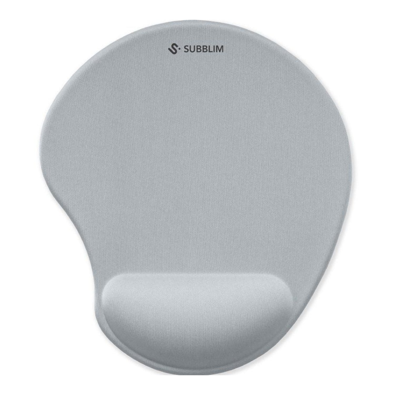 Subblim Ergo NeoGel · Alfombrilla Ergonómica · Reposamuñecas Gel · Plateada
