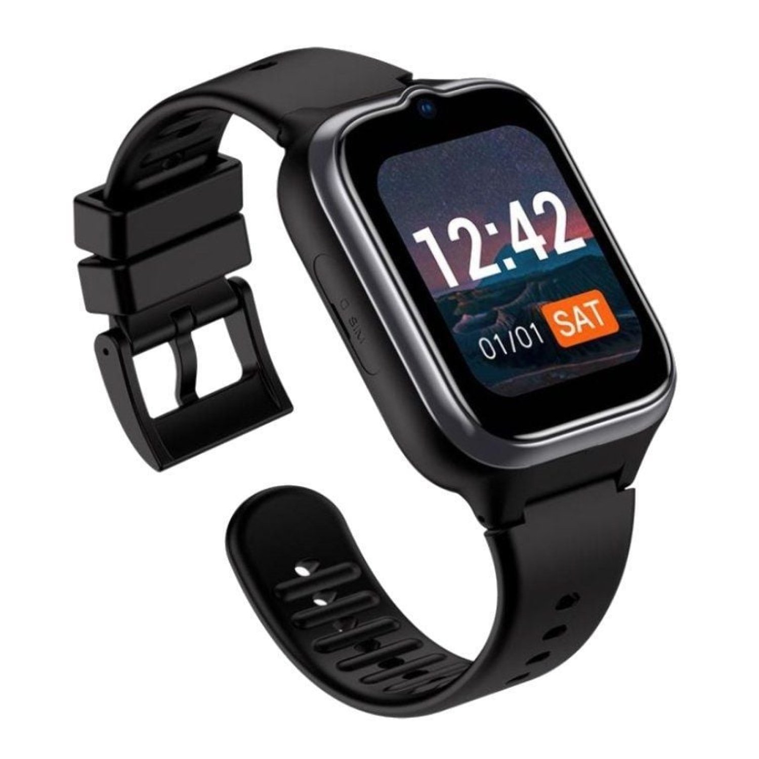 SPC Smartee 4G Senior · Reloj Localizador · Personas Mayores · Negro · GPS 4G