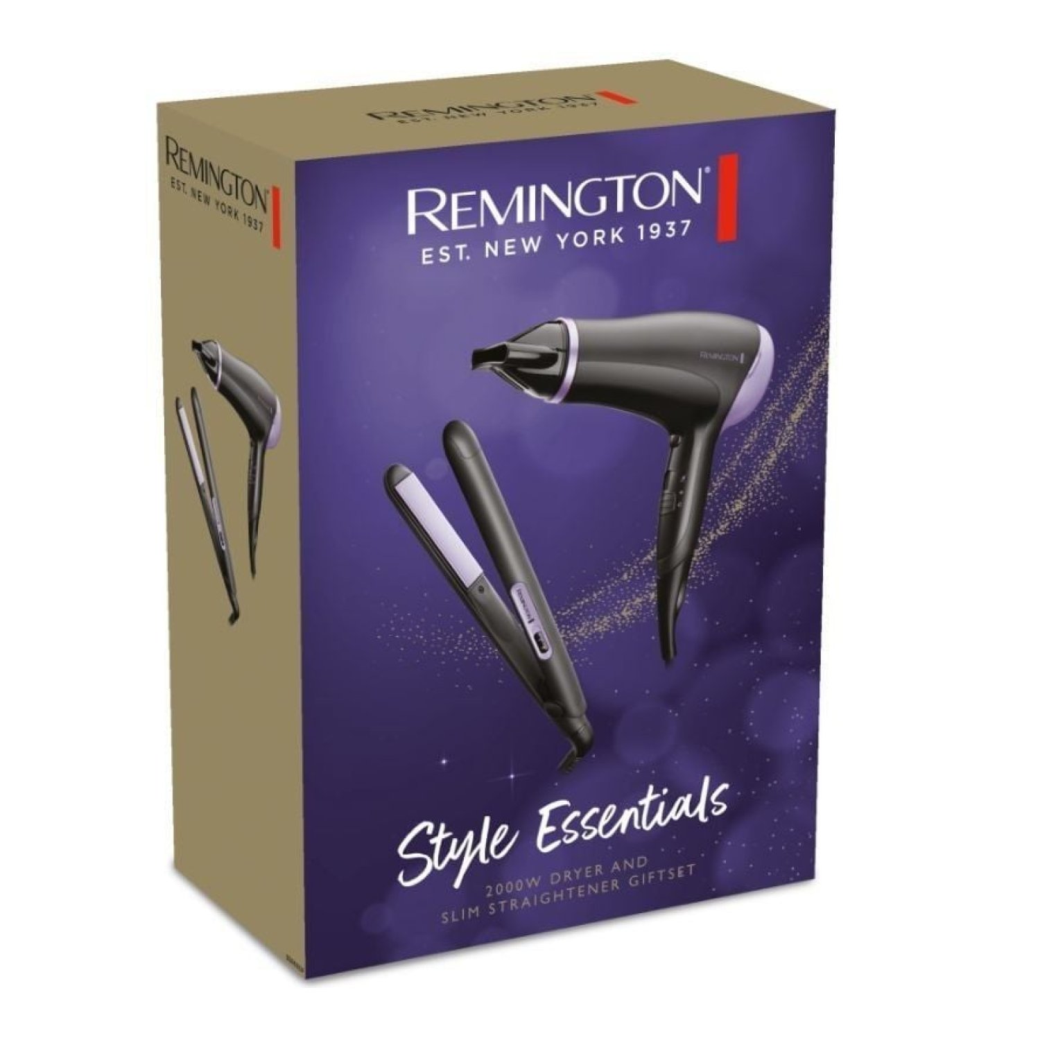 Remington Style Essentials · Secador y Plancha para el Pelo · Pack 2 en 1