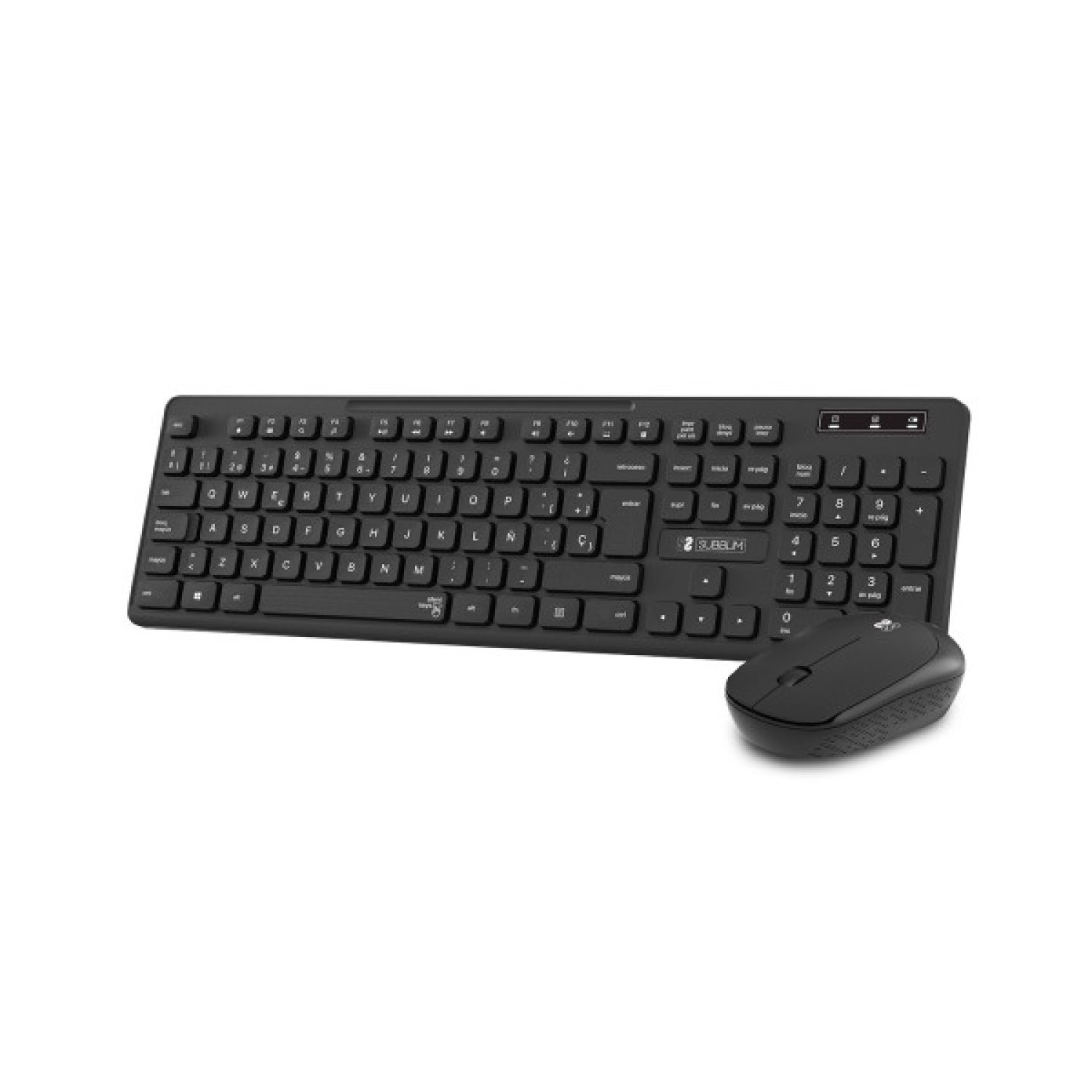 Subblim Combo Business Slim · Teclado y Ratón Inalámbricos · Diseño Compacto