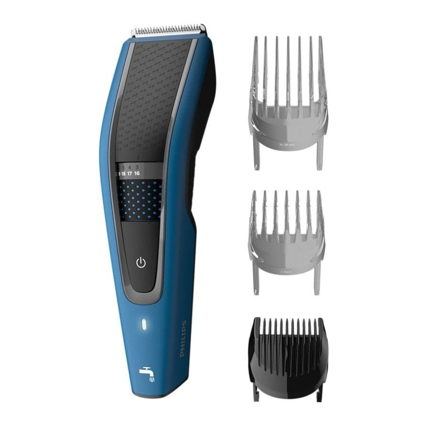 Philips Hairclipper Series 5000 · Cortapelos · Batería y Cable · 3 Accesorios