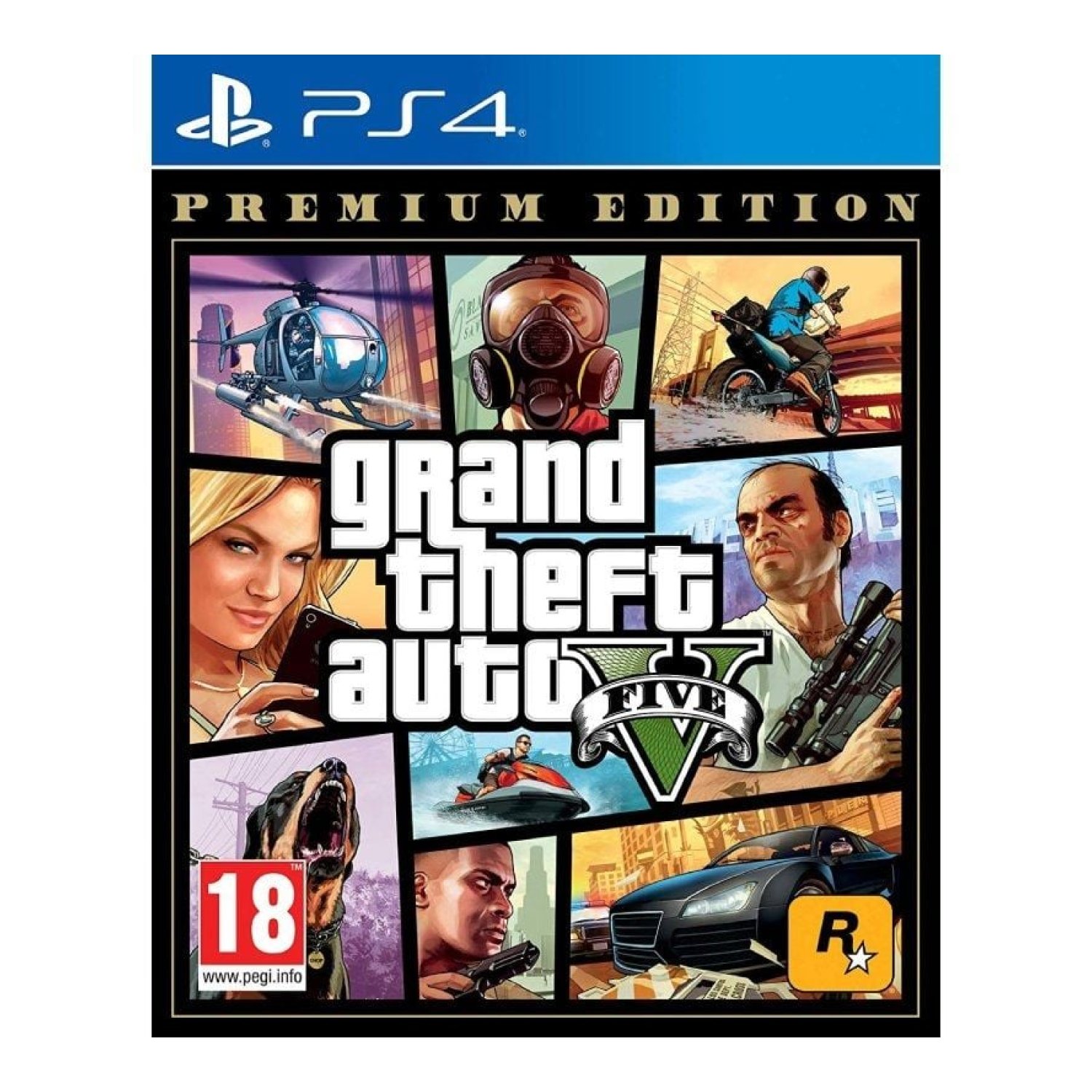Sony · Grand Theft Auto V · Edición Premium · PS4