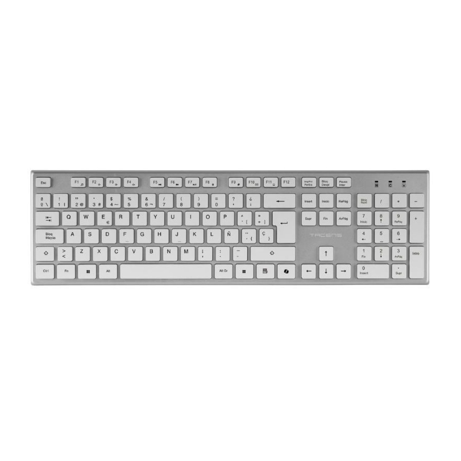 Tacens Zenith · Pack Gaming Completo · Teclado + Ratón + Alfombrilla Inalámbricos
