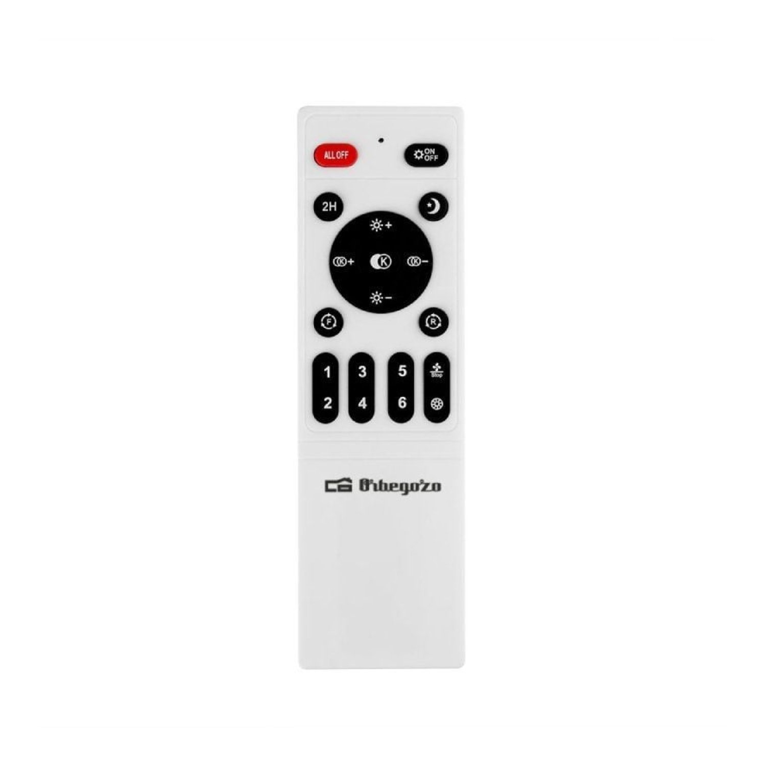 Orbegozo CP 12435 · Ventilador Techo · 20W · 33cm · 5 Aspas · 6 Velocidades
