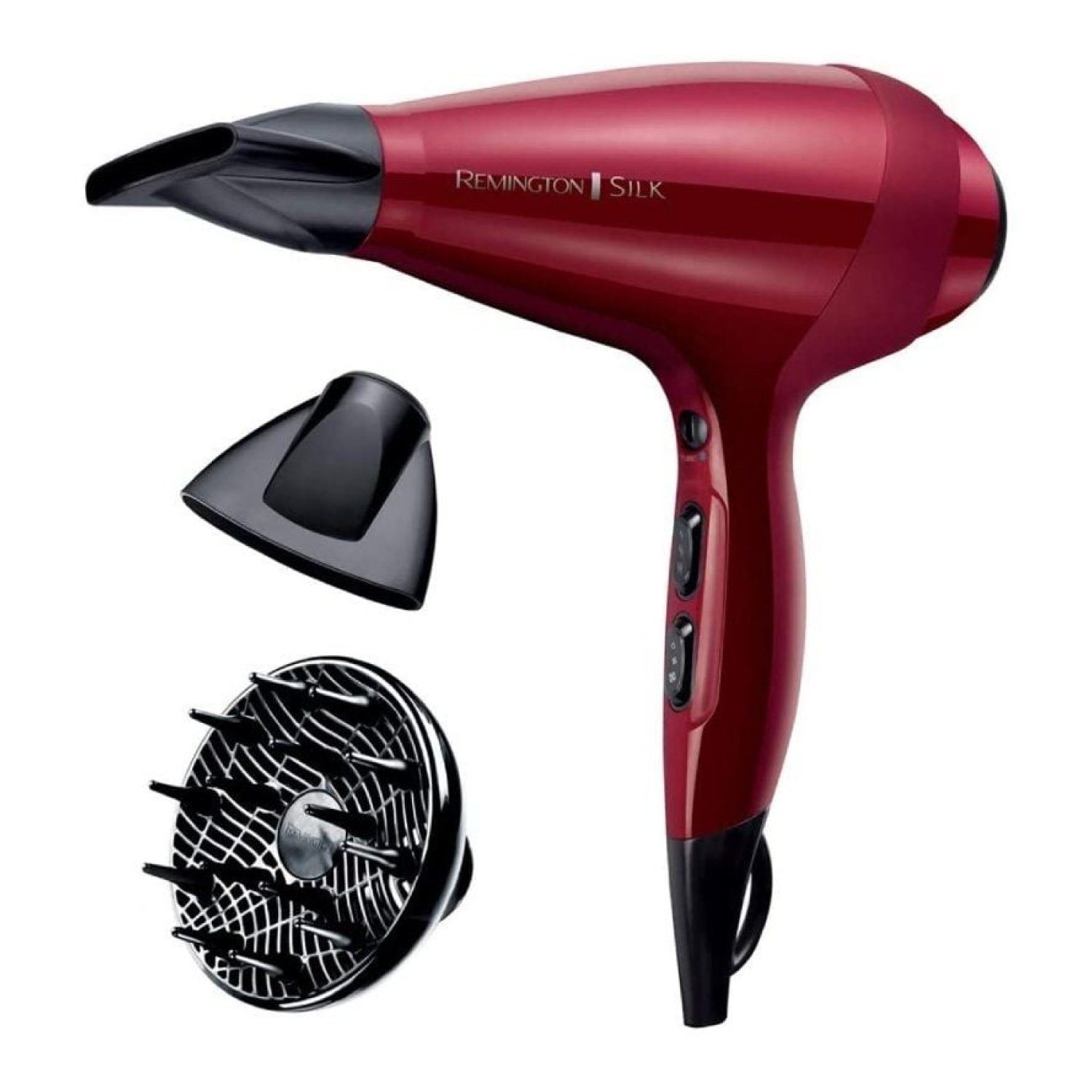 Remington Silk Dryer AC9096 · 2400W · Iónico · Rojo