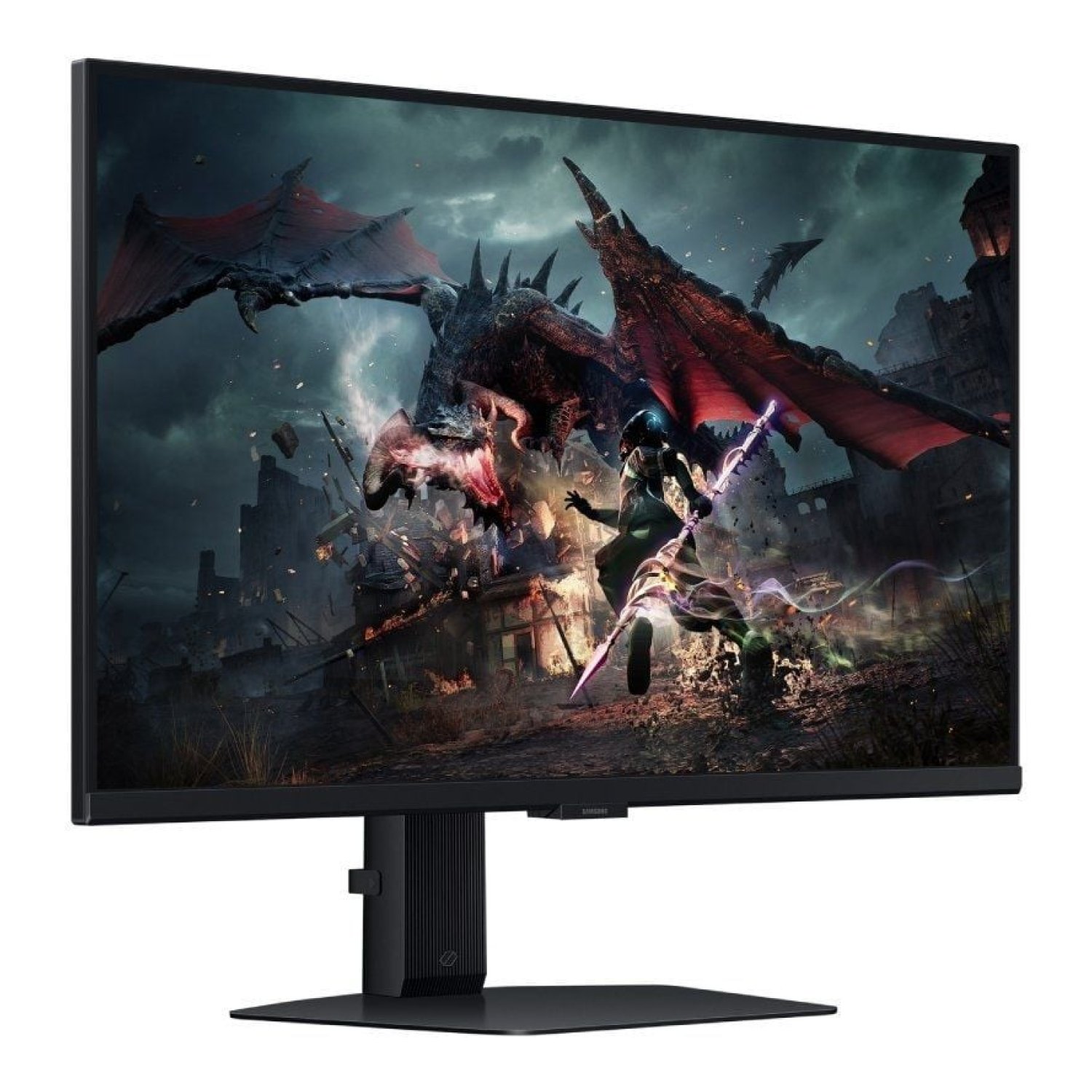 Monitor Gaming Samsung Odyssey G5 G50D S27DG502EU 27"/ QHD/ 1ms/ 180Hz/ IPS/ Regulable en Altura/ Negro