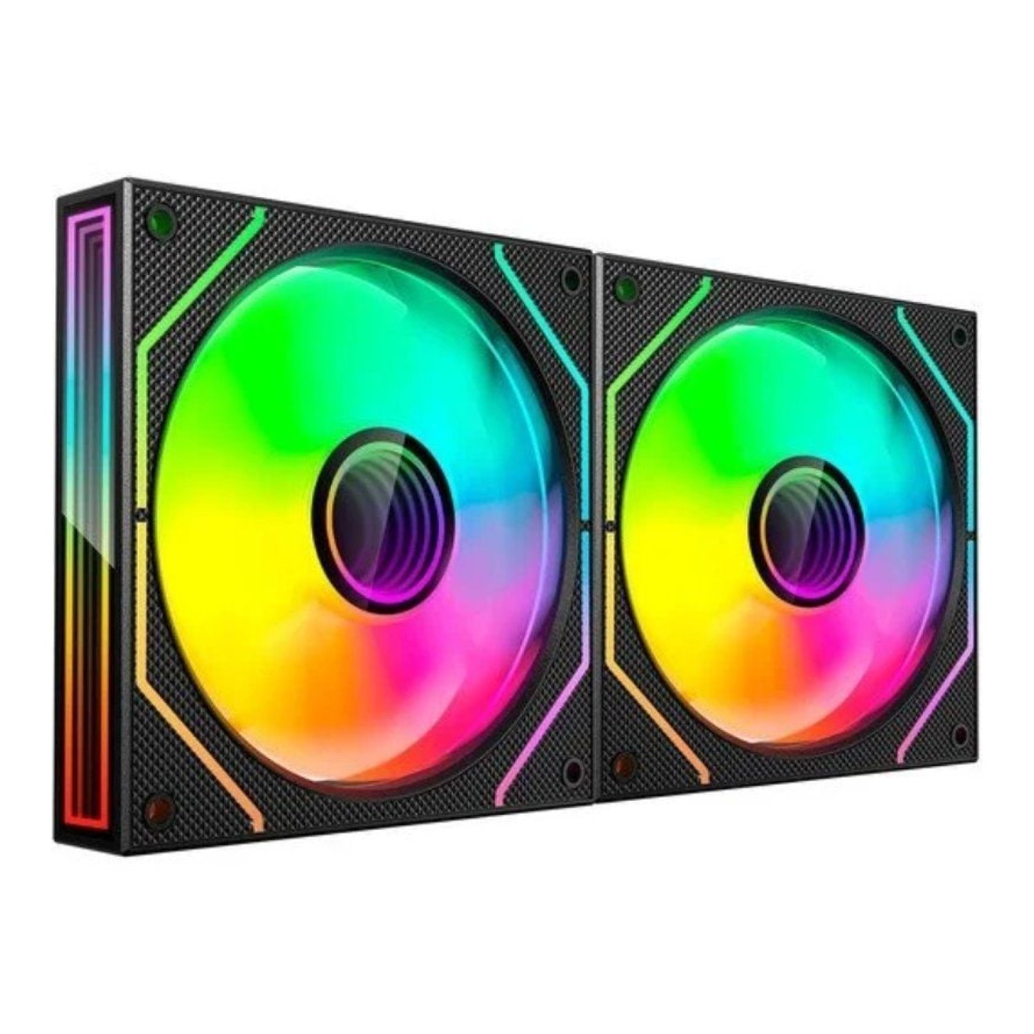 Mars Gaming MF-3DPROX2 · Pack 2 Ventiladores 120mm · ARGB · Gaming