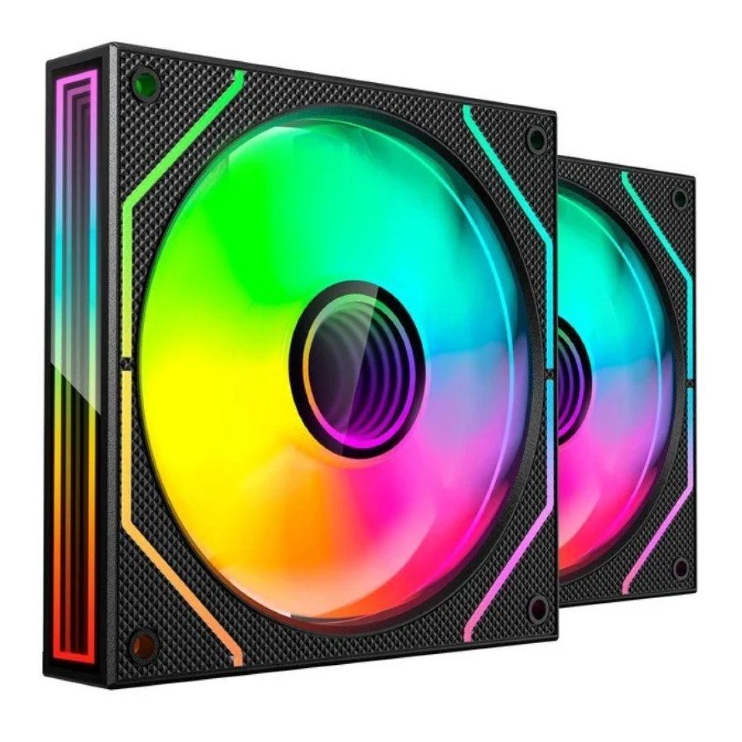 Mars Gaming MF-3DPROX2 · Pack 2 Ventiladores 120mm · ARGB · Gaming