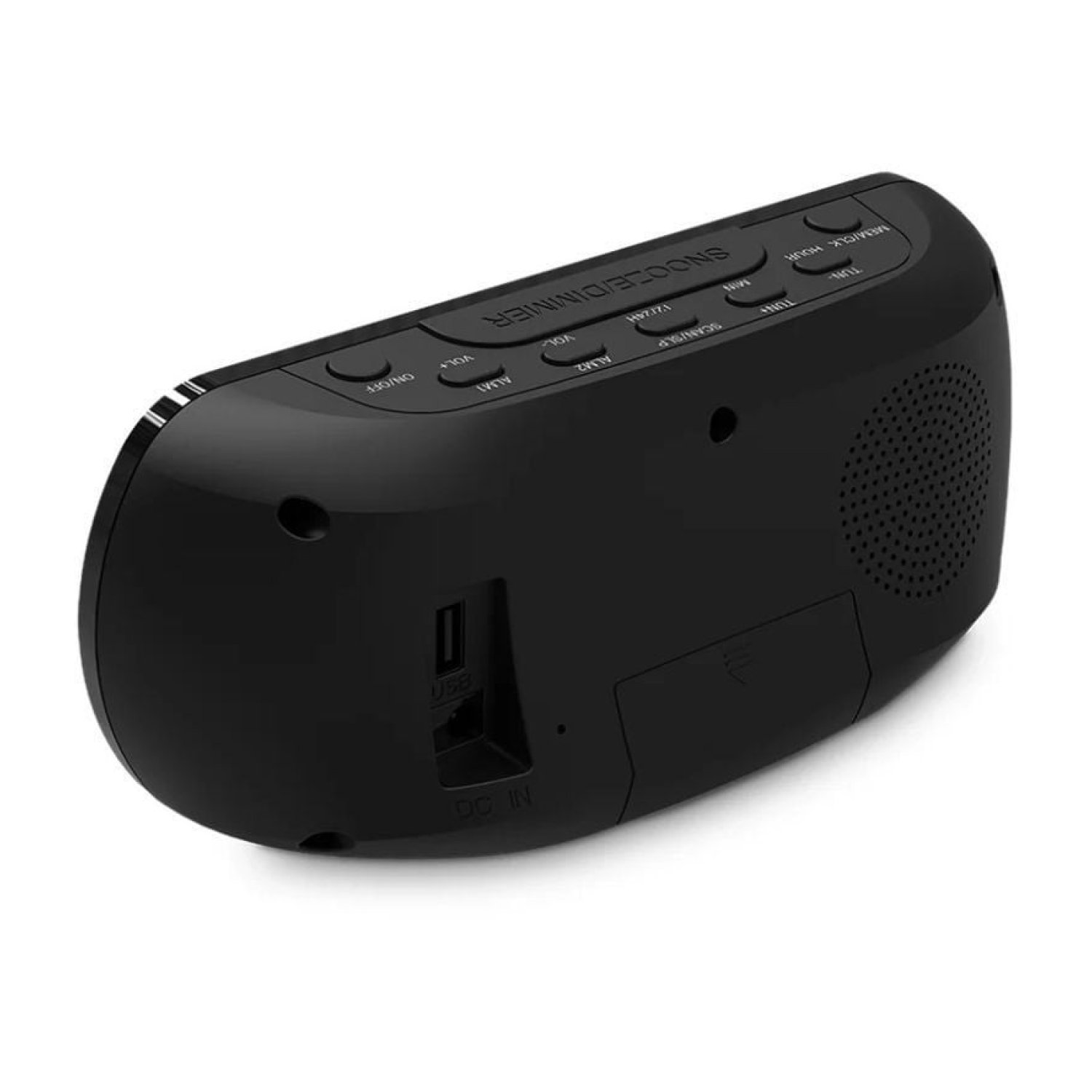 SPC Frodi View · Despertador Radio FM · Pantalla LED