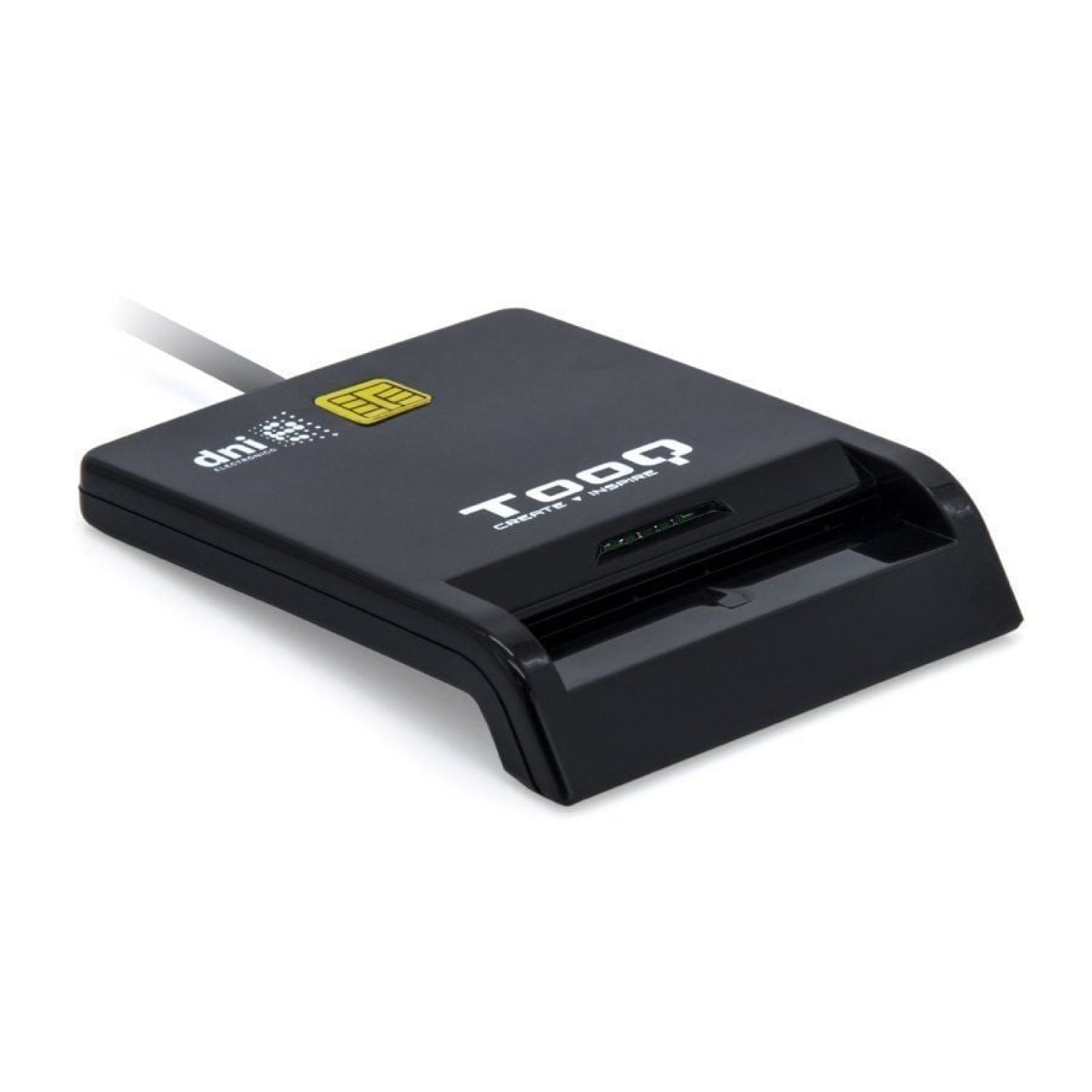 TooQ TQR-211B · Lector de DNI · USB Tipo-C · Negro