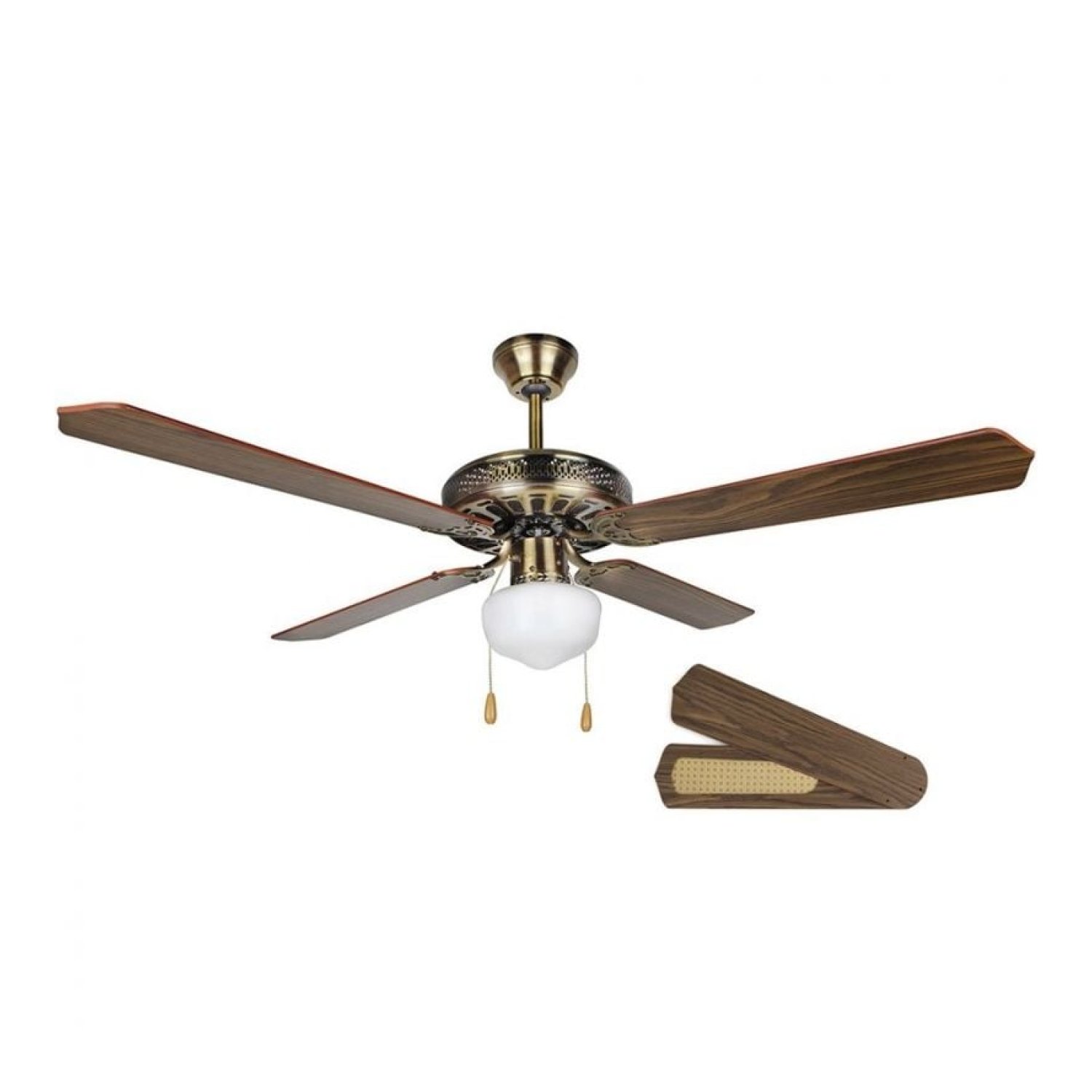 Orbegozo CL 06132 · Ventilador Techo 132cm · 60W · 4 Aspas · 3 Velocidades