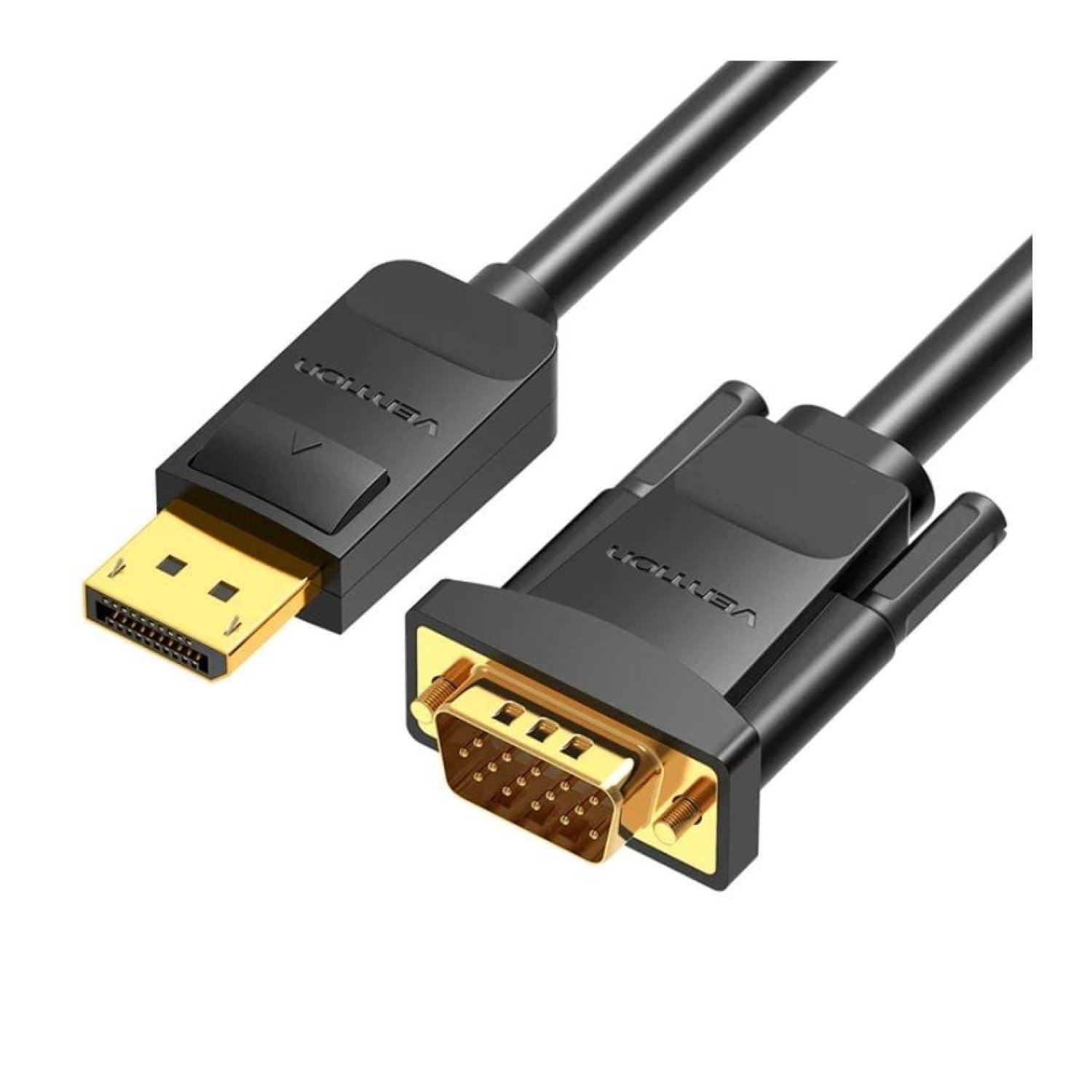 Vention · Cable Conversor DisplayPort a VGA · 2m · Negro