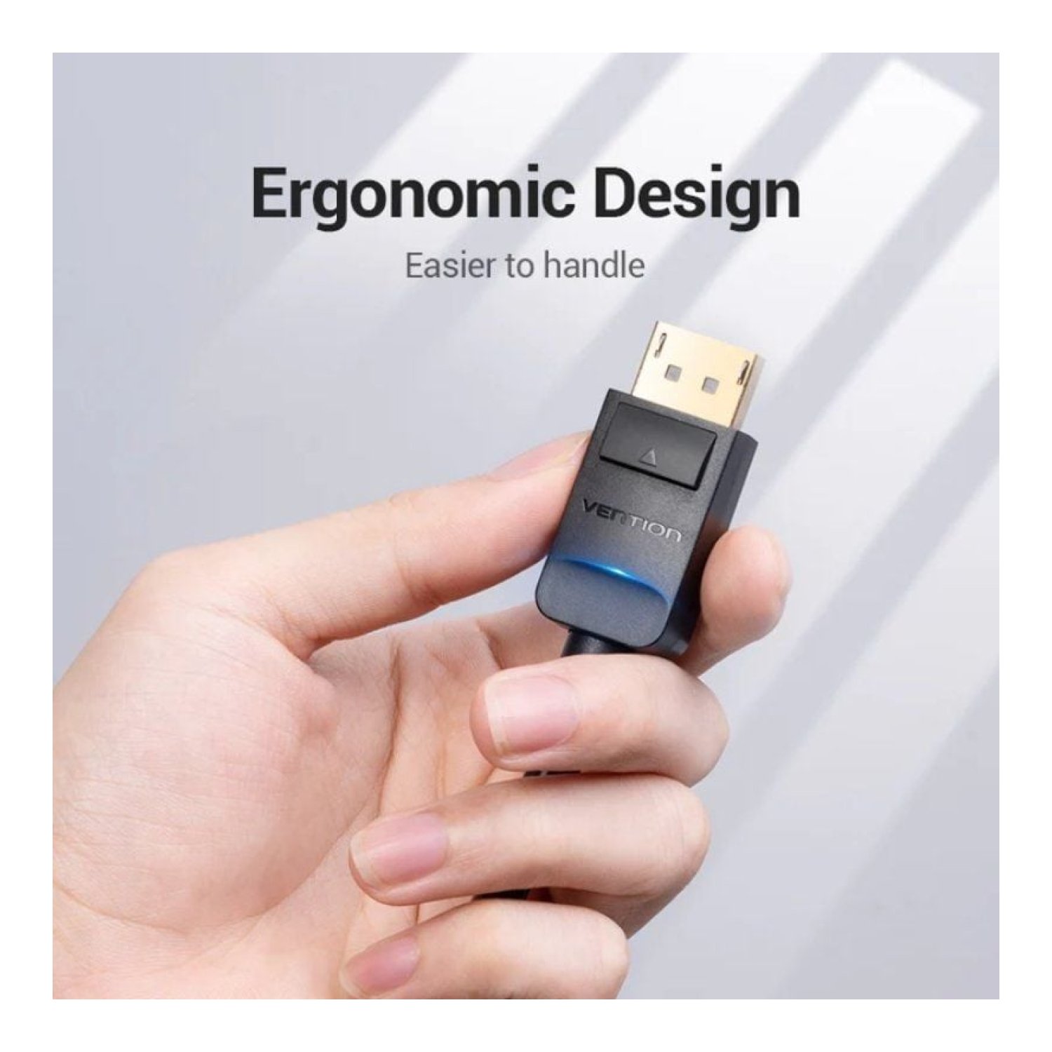 Vention · Cable Conversor DisplayPort a VGA · 2m · Negro