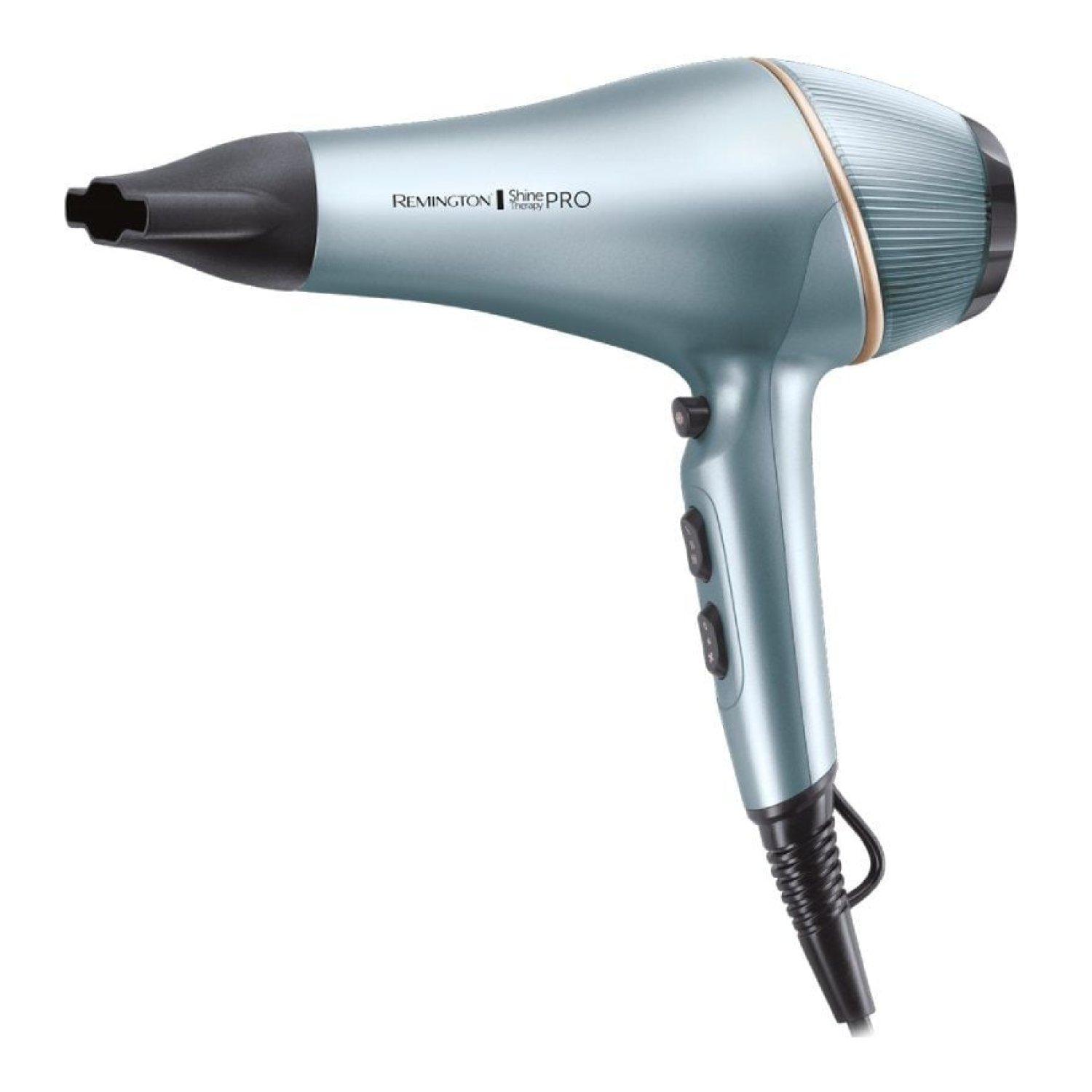 Remington Shine Therapy Pro AC9300 · Secador Iónico · 2200W · Negro y Azul