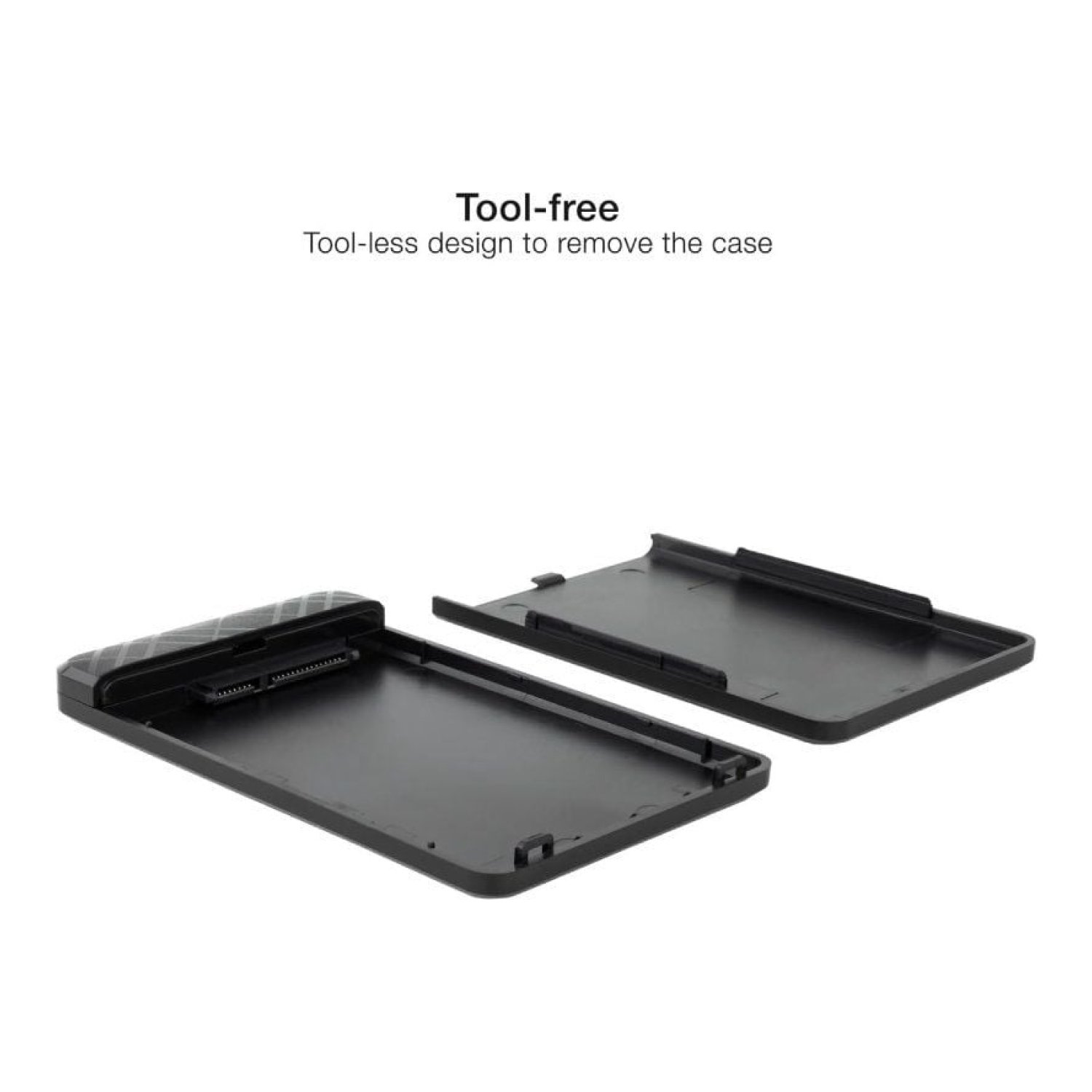 TooQ Caja Externa · 2,5" · USB 3.1 · Sin tornillos