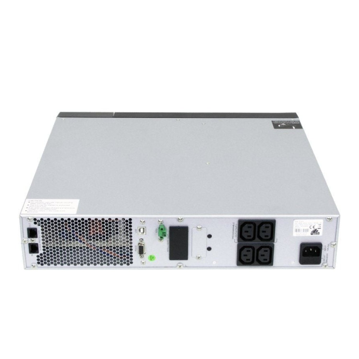 Phasak SAI Rack 19" · 2000VA/1800W · Online · LCD · 4 Salidas