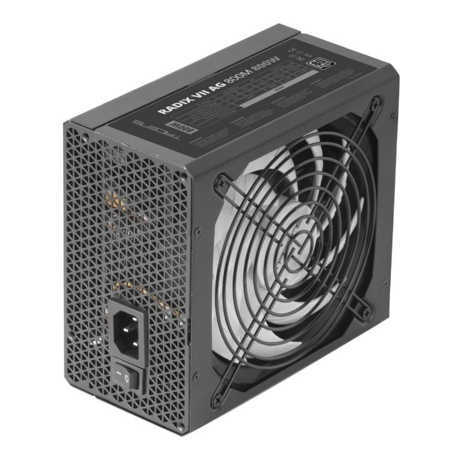 Tacens Radix VII AG · 800W · 80 Plus Silver · Ventilador 14cm