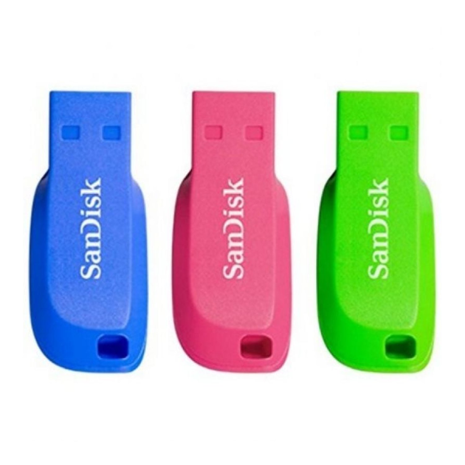 SanDisk Cruzer Blade · 32GB · USB 2.0 · Pack 3 Unidades