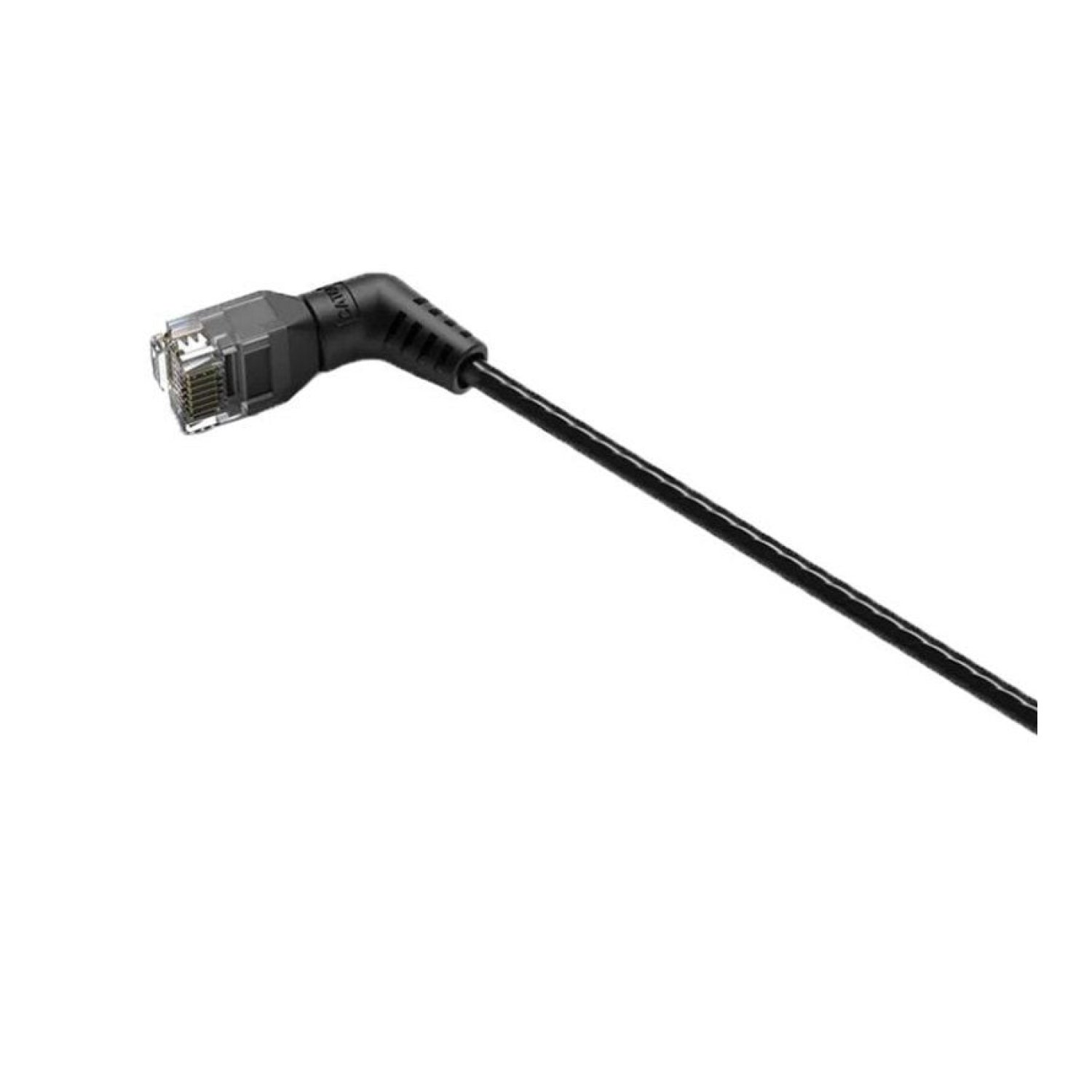 Vention · Cable RJ45 UTP Cat.6A · 1,5m · Cabeza Rotatoria 360º · Negro