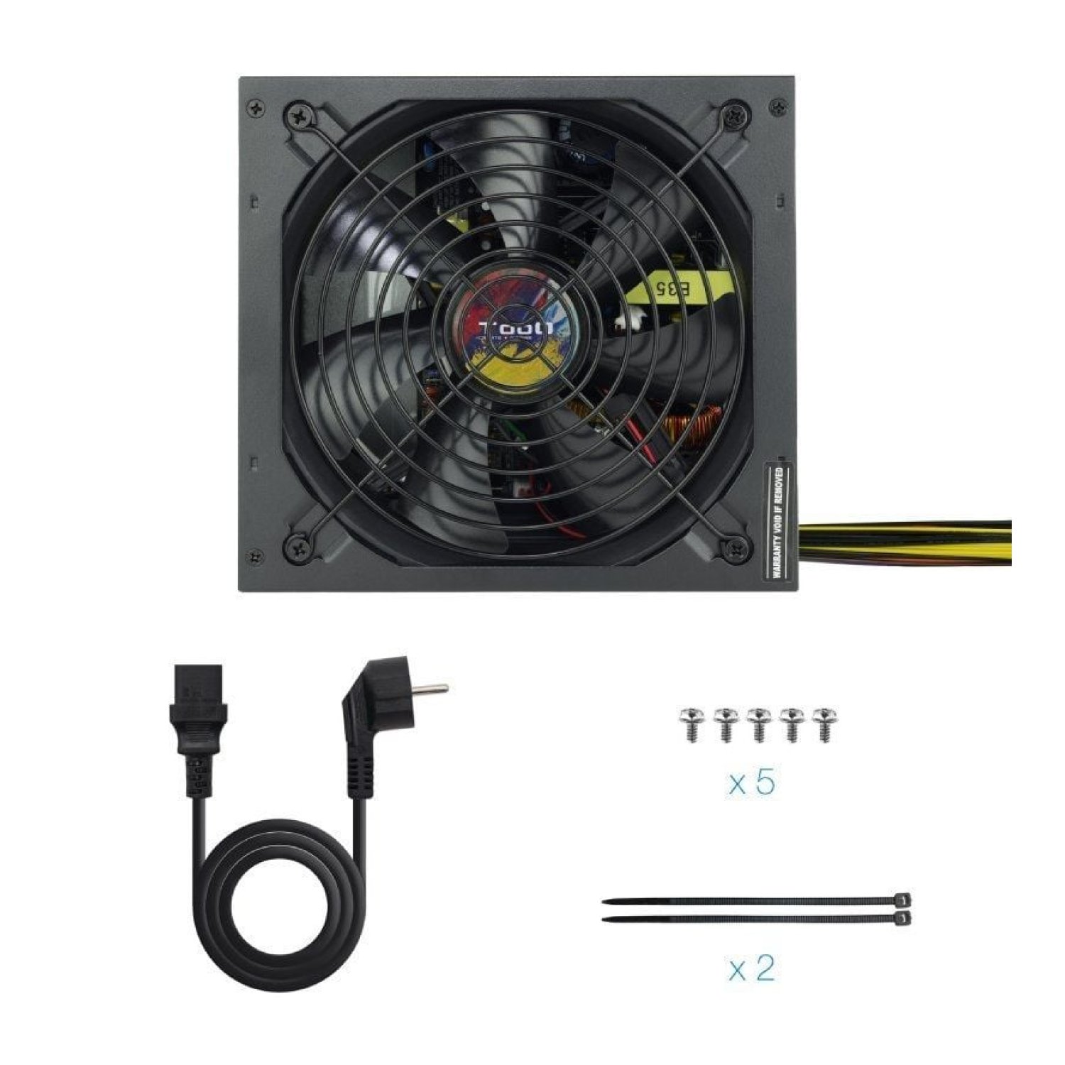 TooQ Apollo · Fuente 650W · Ventilador 14cm