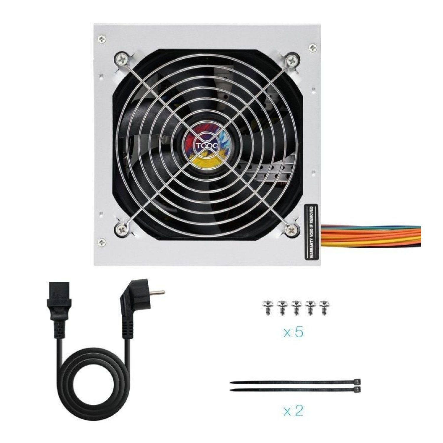 TooQ Apollo · Fuente 550W · Ventilador 12cm