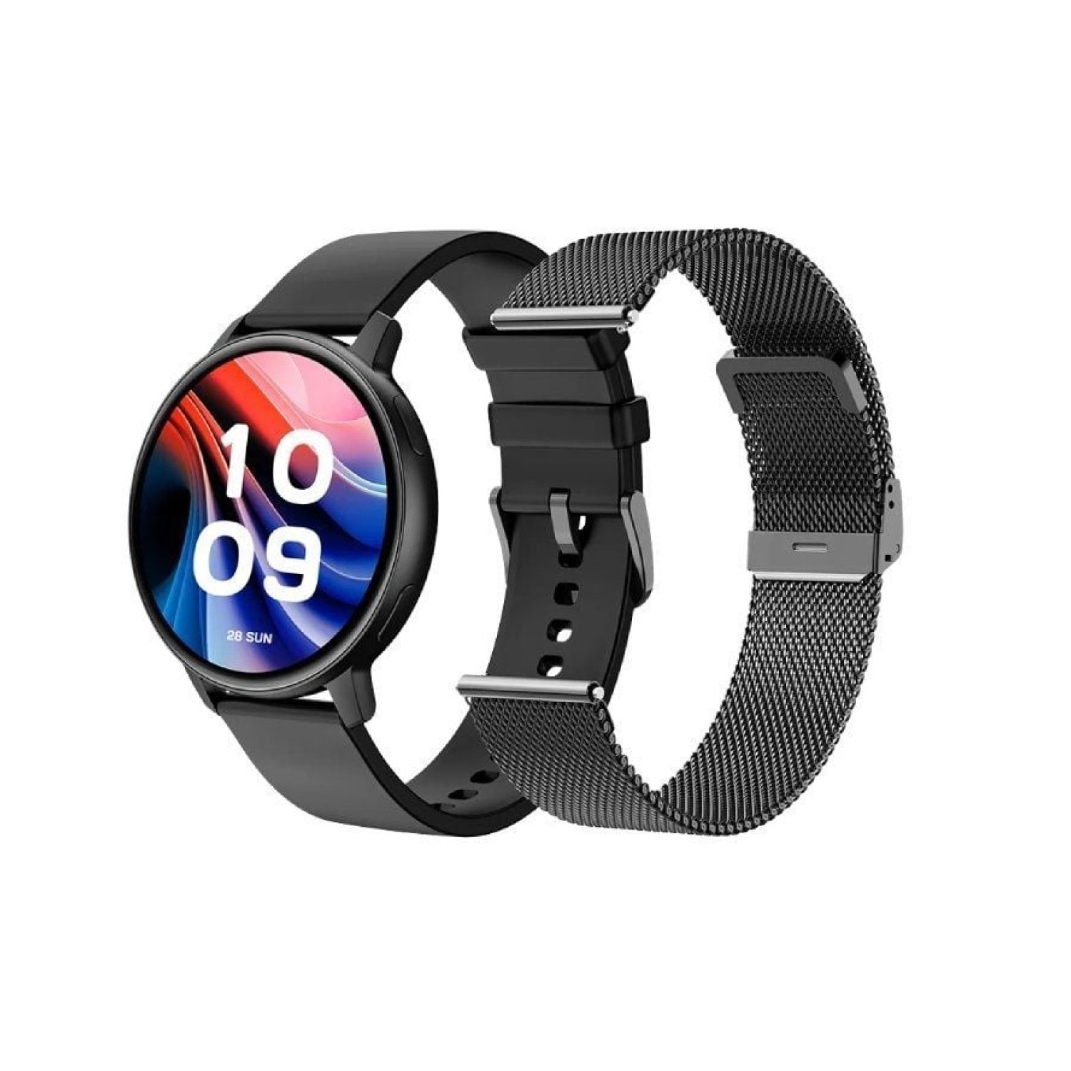 SPC Smartee Duo Classic · Smartwatch · Notificaciones · Frecuencia Cardíaca · Negro · Correa Extra