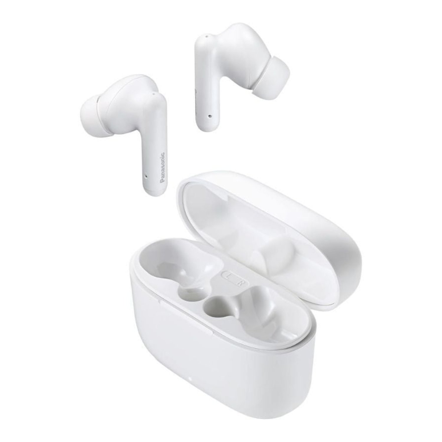 Panasonic RZ-B110W · Auriculares Bluetooth · Autonomía 6h · Estuche de Carga · Blancos