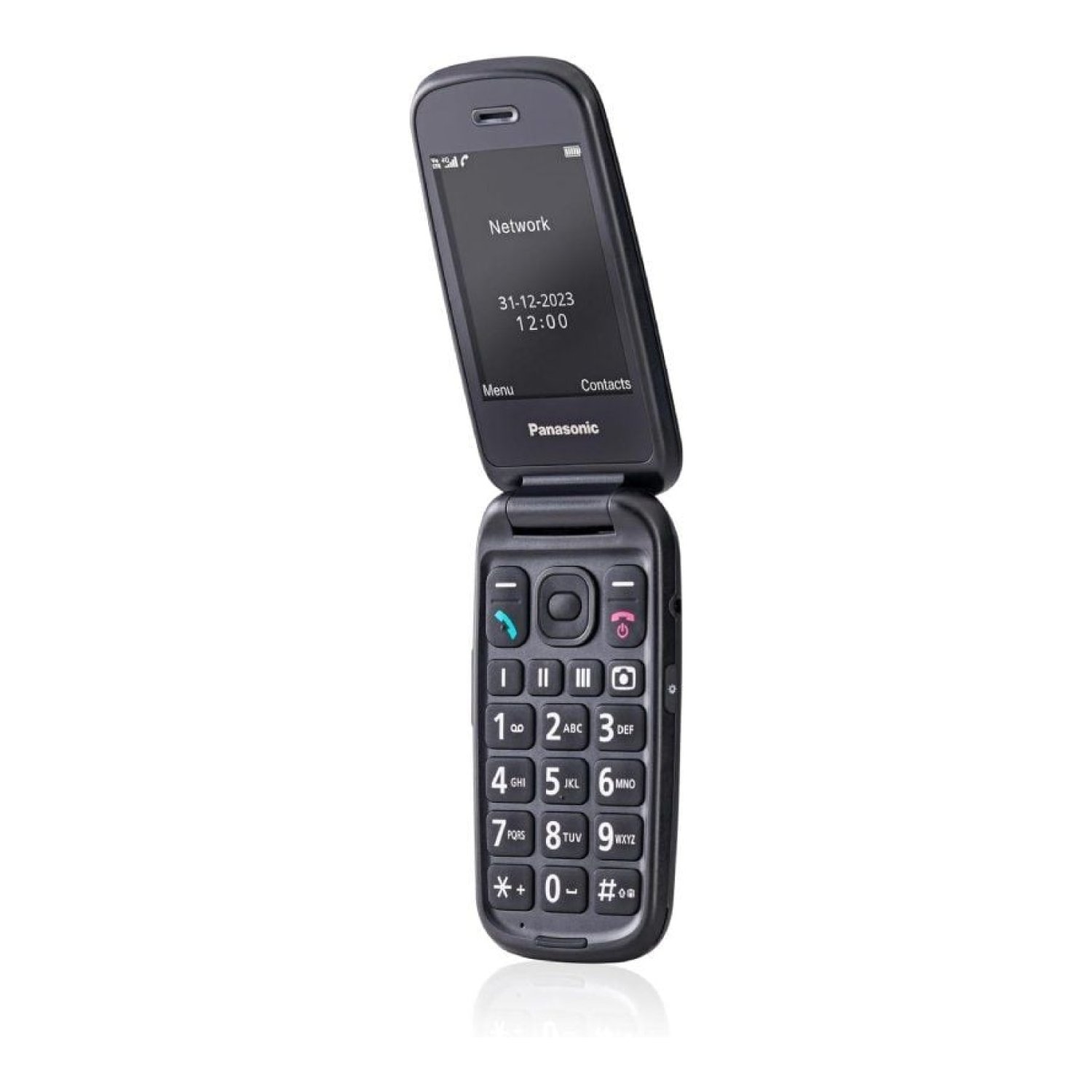 Panasonic KX-TU550 · Teléfono para Mayores · Botones Grandes · Negro