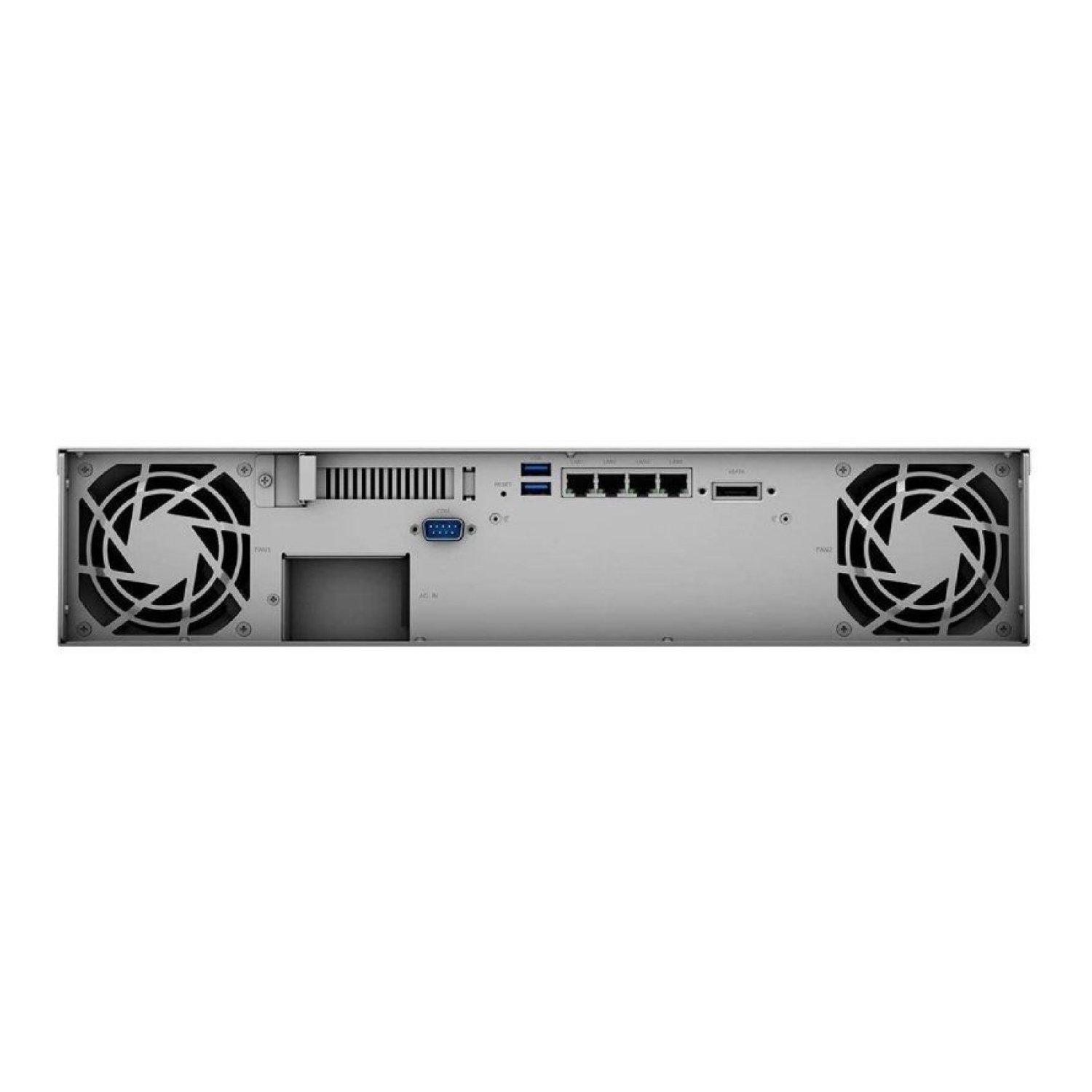 NAS Synology RackStation RS1221+ / 8 Bahías 3.5"-2.5"/ 4GB DDR4/ Formato Rack
