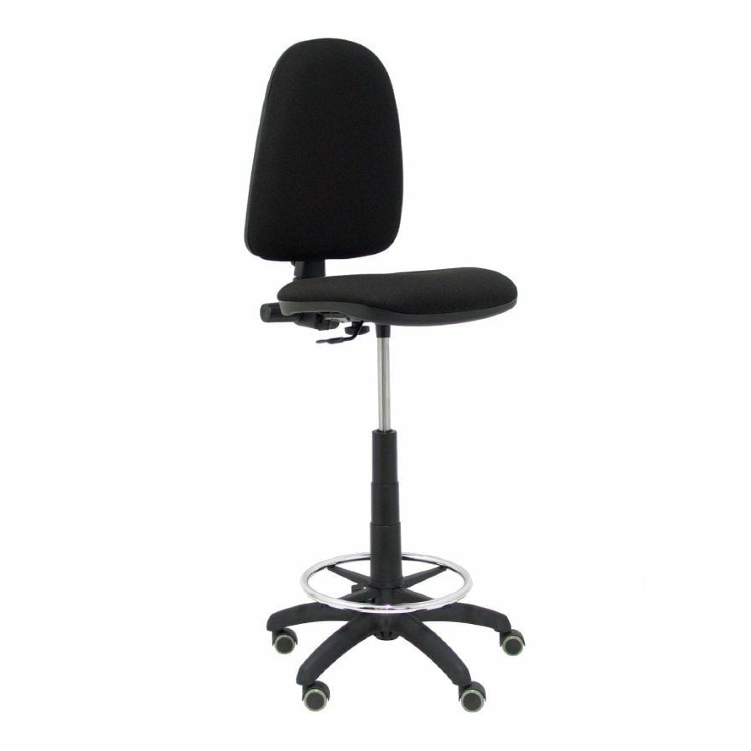 Piqueras y Crespo Ayna Bali · Taburete de Oficina · Negro · Altura Regulable