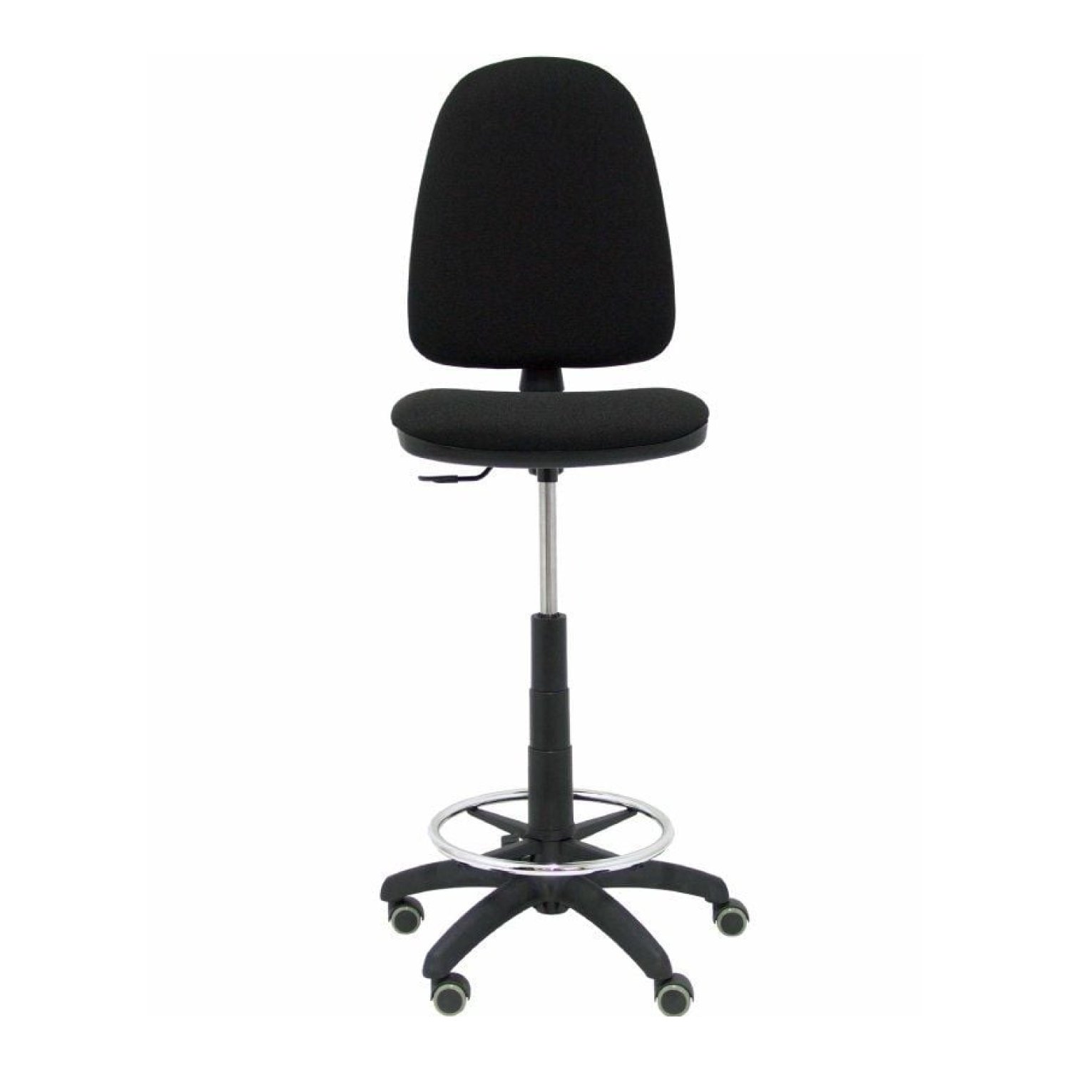 Piqueras y Crespo Ayna Bali · Taburete de Oficina · Negro · Altura Regulable
