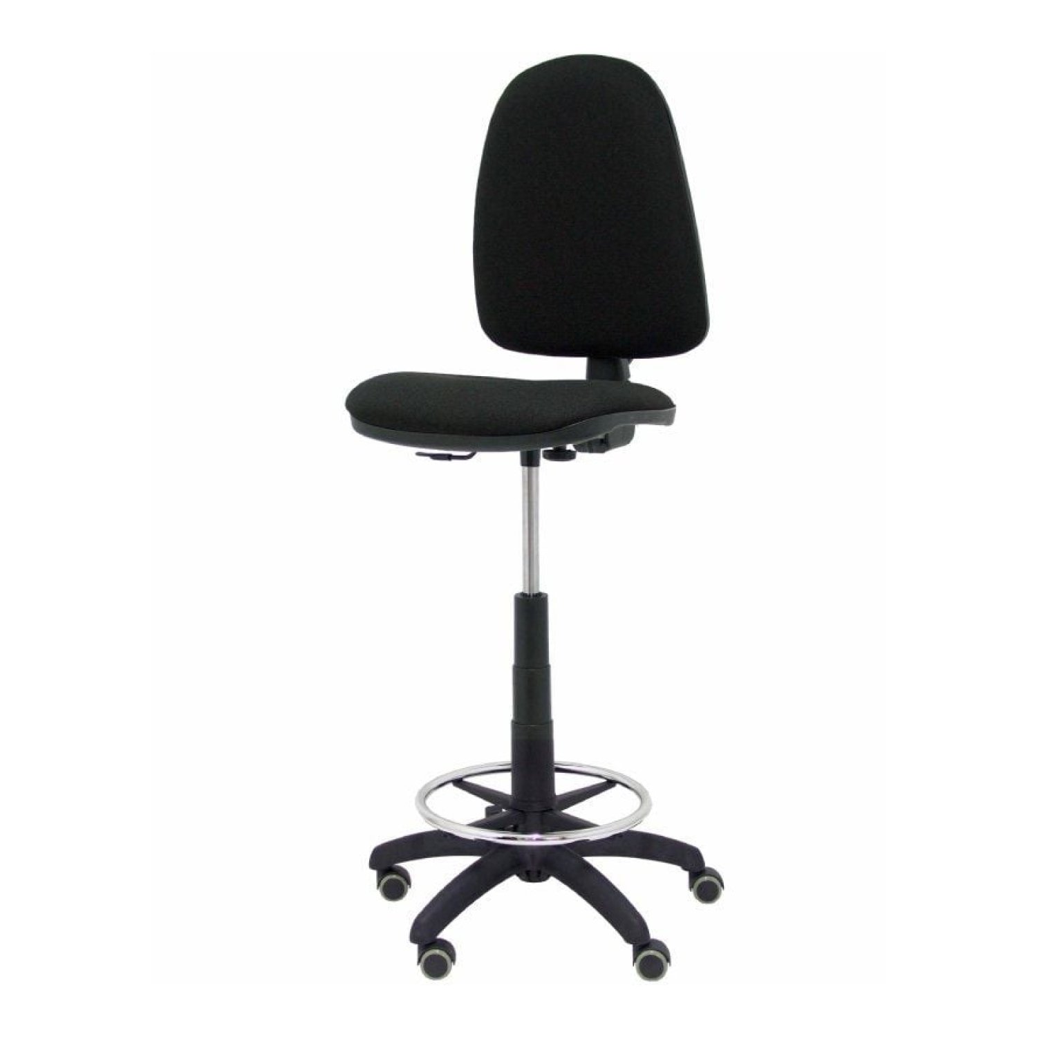 Piqueras y Crespo Ayna Bali · Taburete de Oficina · Negro · Altura Regulable