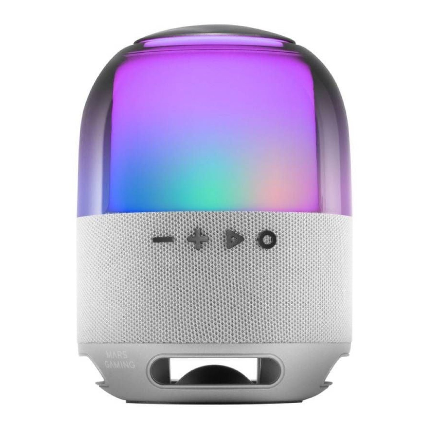 Altavoz con Bluetooth Mars Gaming MS-FLOW/ 15W/ 1.0/ Blanco