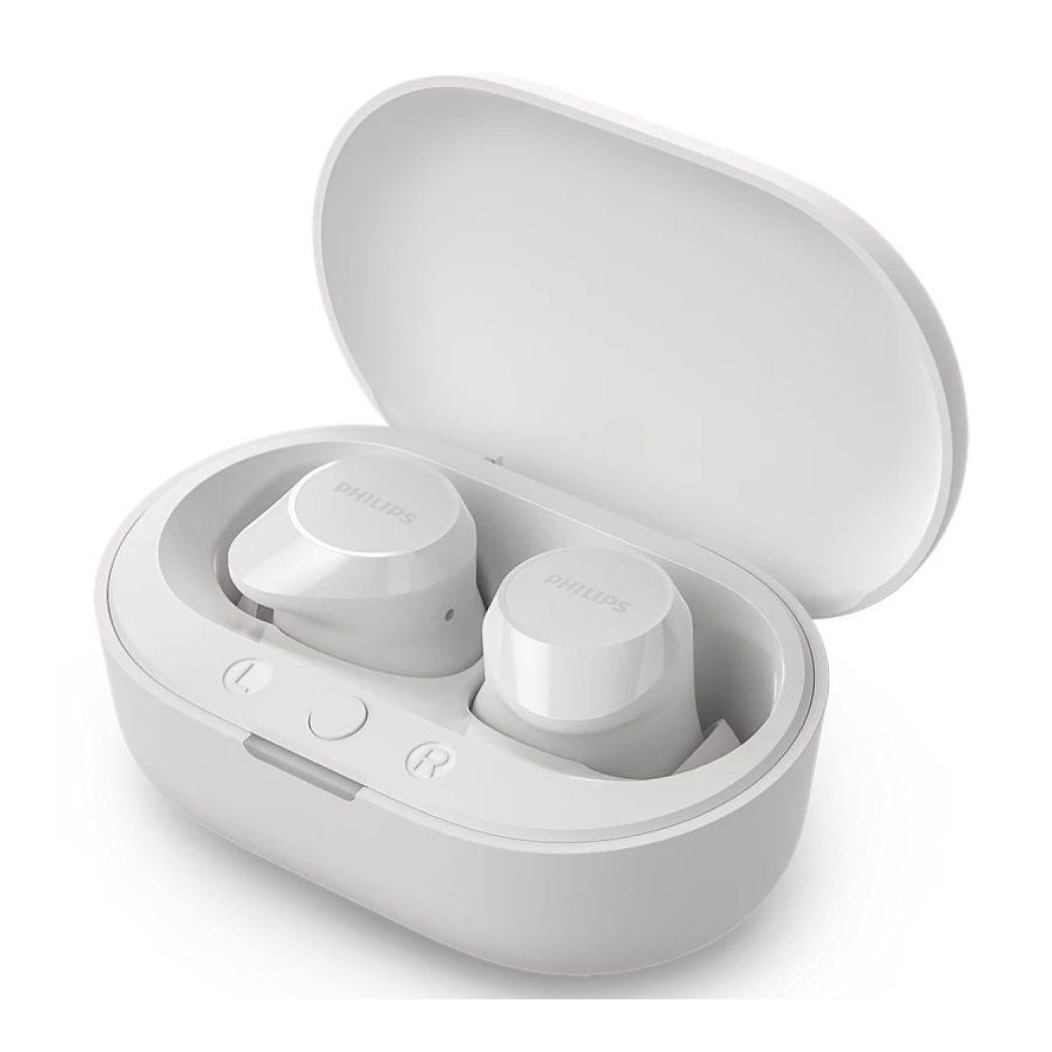 Philips TAT1209 · Auriculares Bluetooth · Estuche de Carga · 6h Autonomía · Blancos