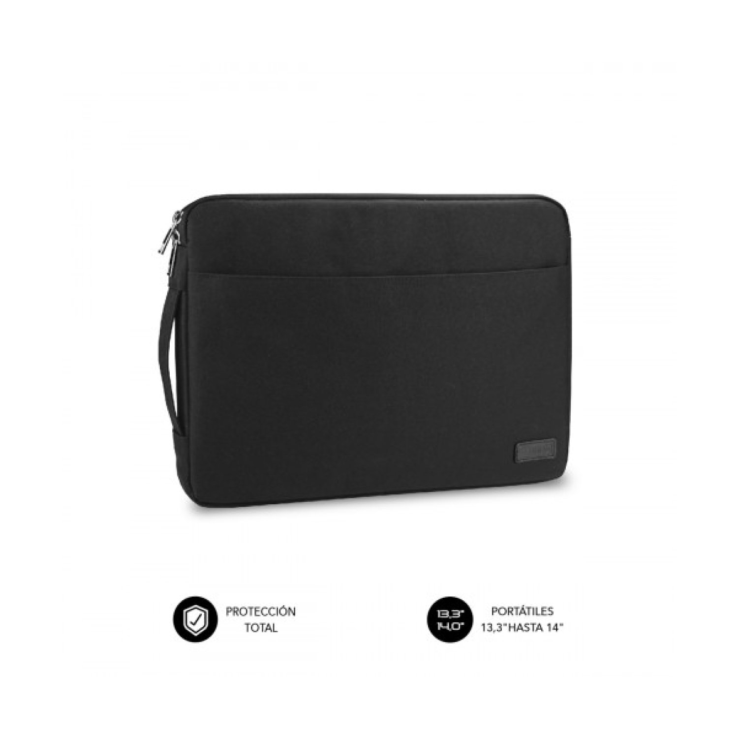 Subblim Urban Laptop Sleeve · Funda Portátil 14" · Negra