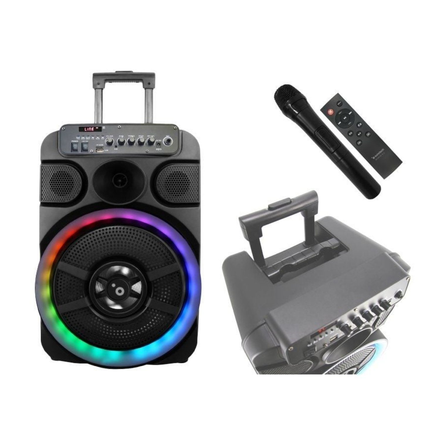 Sunstech Muscles 12 · Altavoz Portable Bluetooth · 40W · 1.0