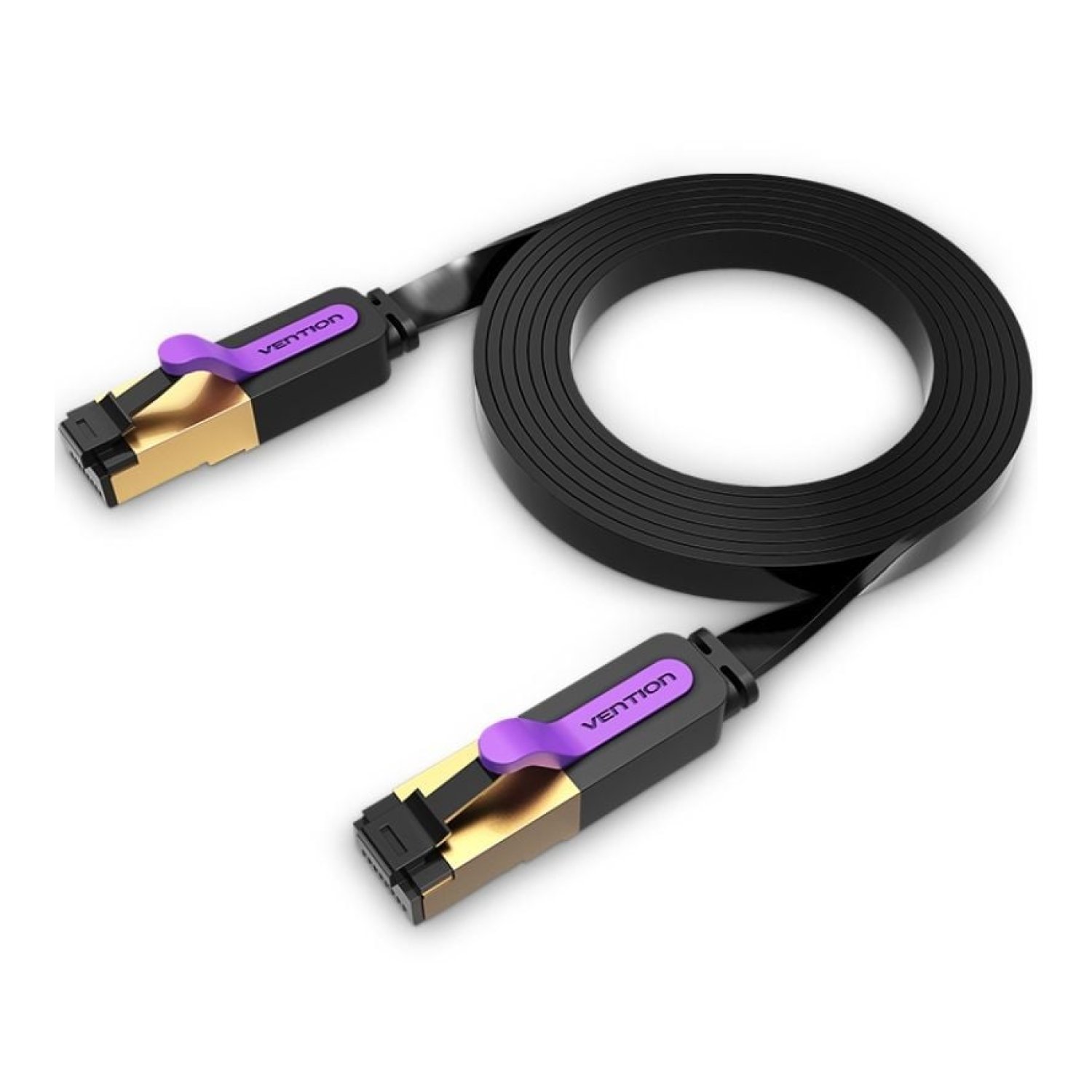 Vention · Cable RJ45 STP Cat.7 · 1m · Negro