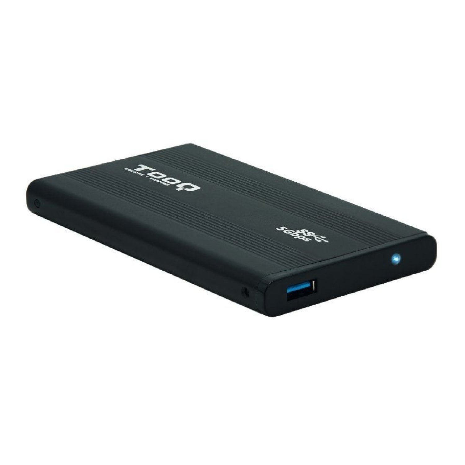 TooQ Caja Externa Disco Duro · 2,5" · USB 3.1 · Aluminio