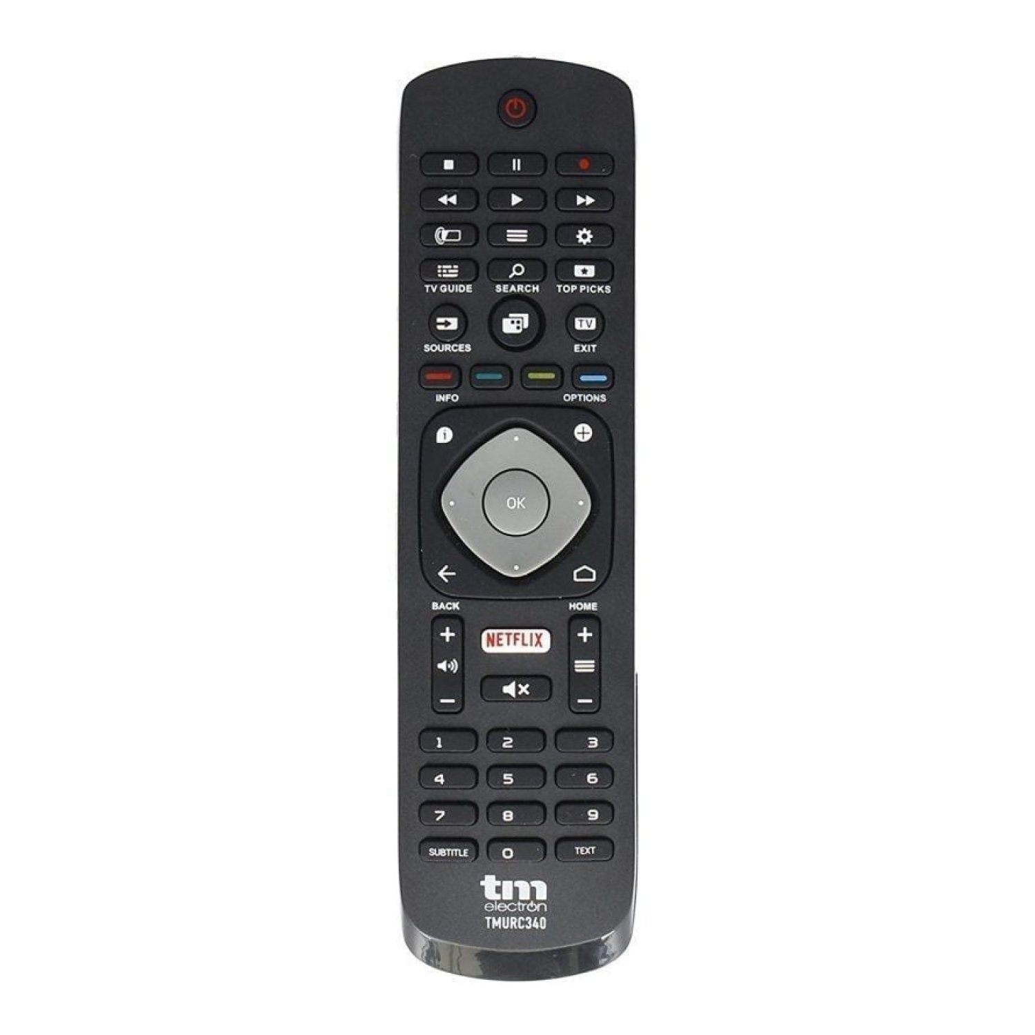 TM Electron · Mando Universal · Compatible Philips · Control Remoto