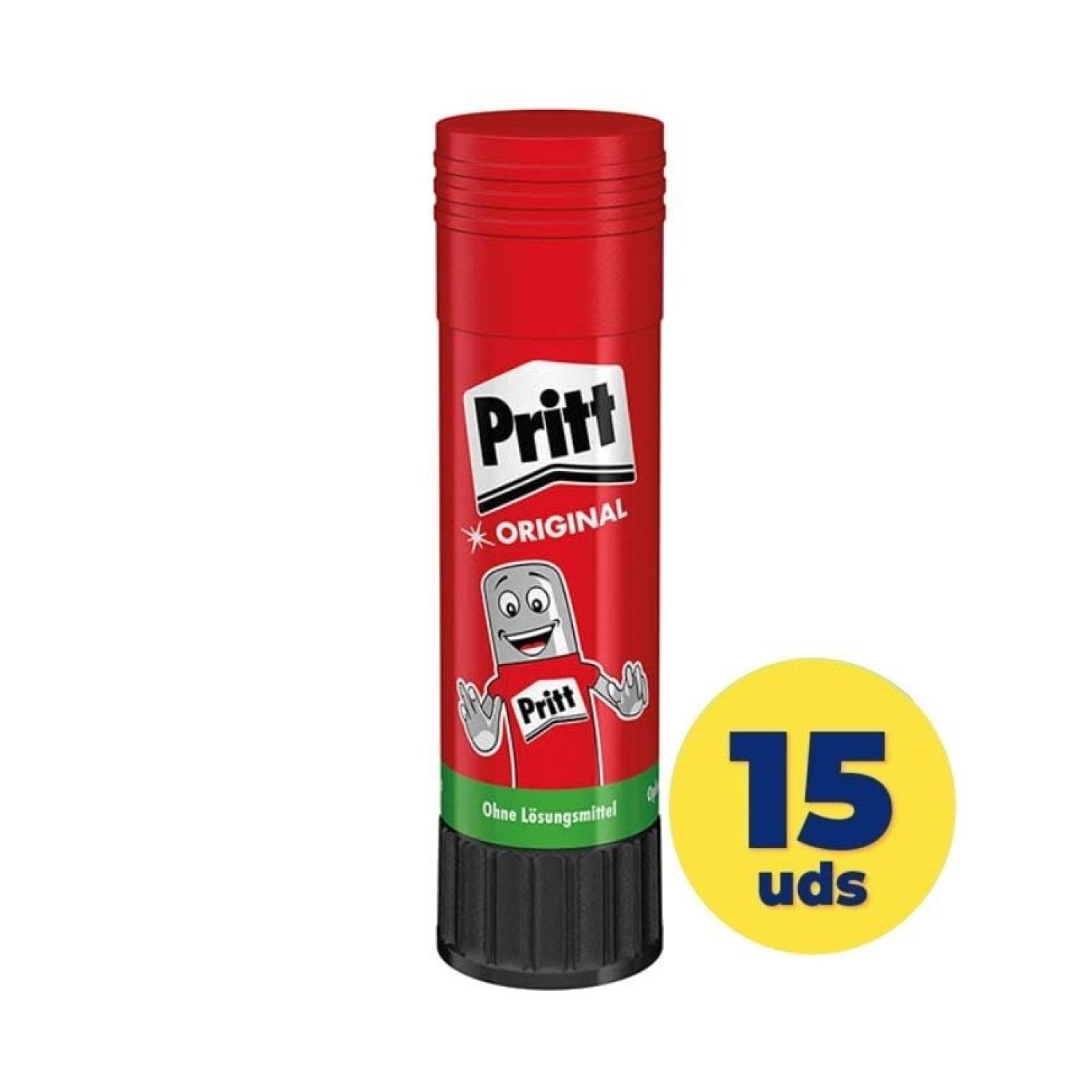 Pritt · Expositor Pegamento en Barra · 43g · 15 unidades