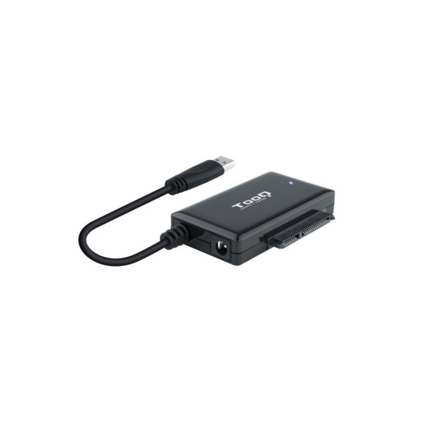 Tooq TQHDA-01A · Adaptador Disco Duro 2.5"/3.5" · USB 3.0 · SATA