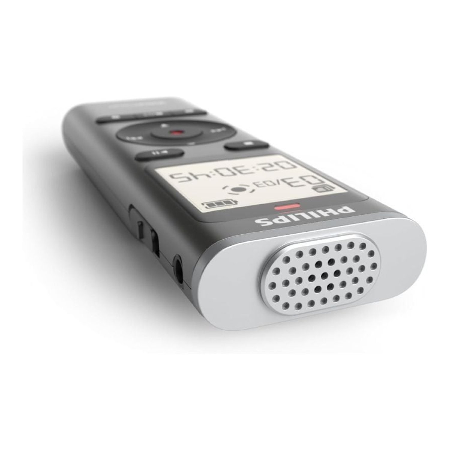 Philips VoiceTracer DVT1170 · Grabadora de Voz · 20kHz · Plata