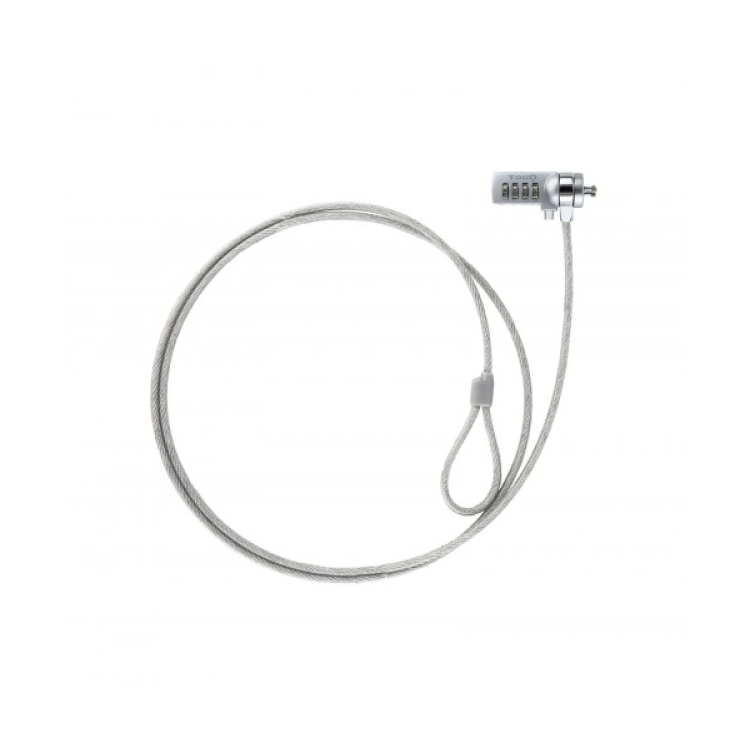 TooQ Cable de Seguridad para Portátiles · 1,5m