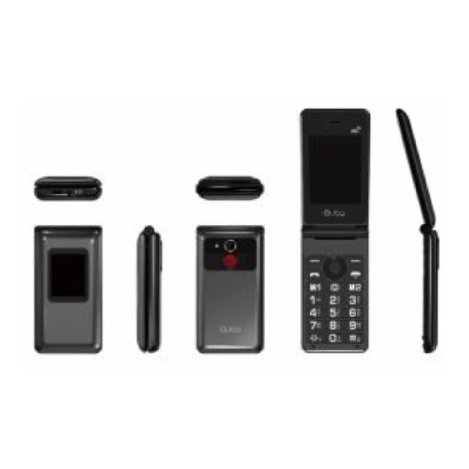 Qubo X-28 · Móvil 4G para Mayores · Pantalla Grande · Negro